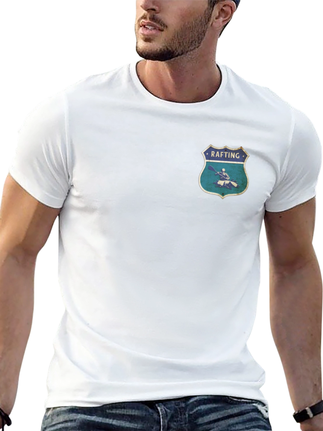 Rafting Graphic Tee - Cool Outdoors Shirt