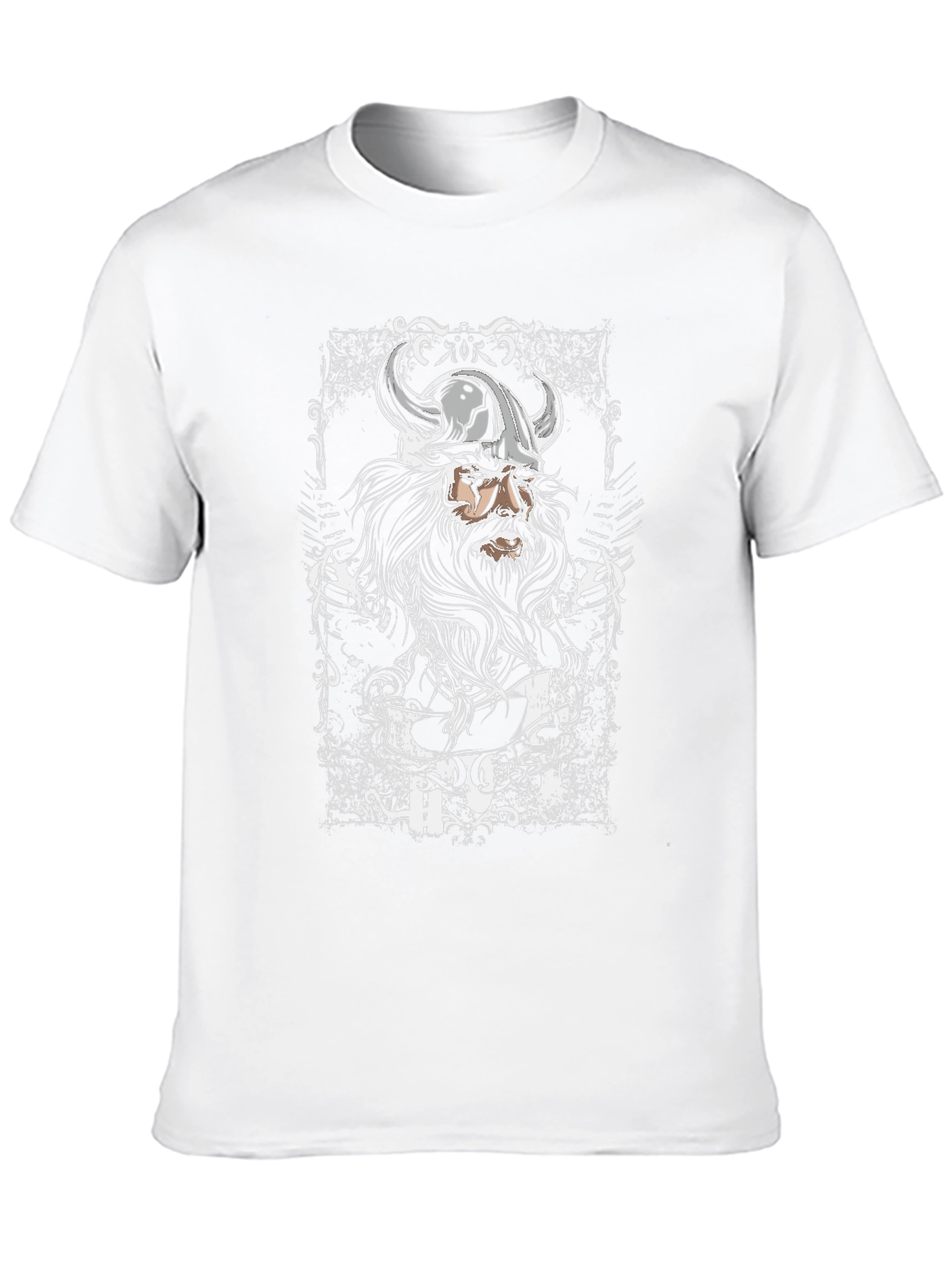 Viking Warrior Graphic Black T-Shirt