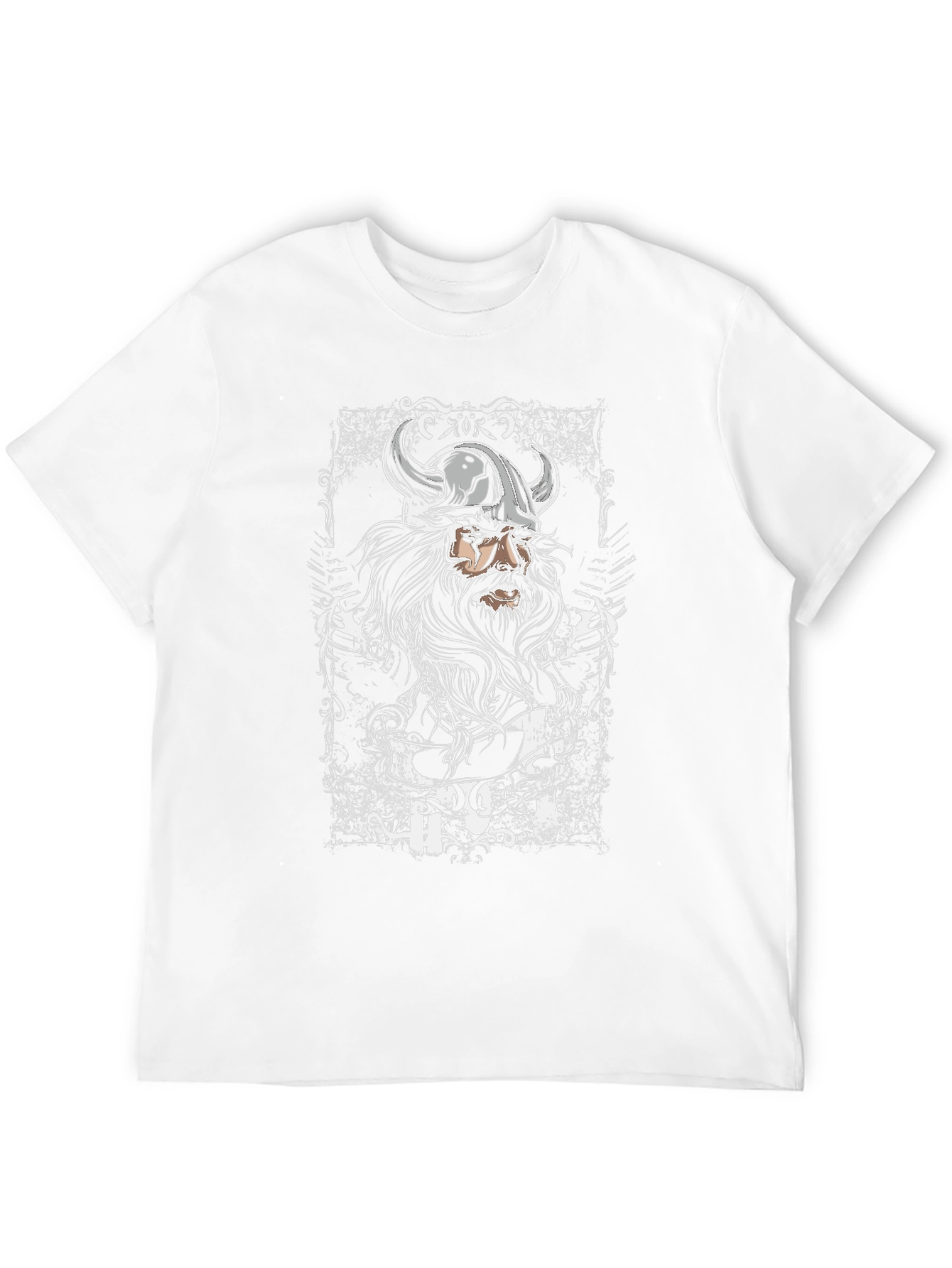 Viking Warrior Graphic Black T-Shirt