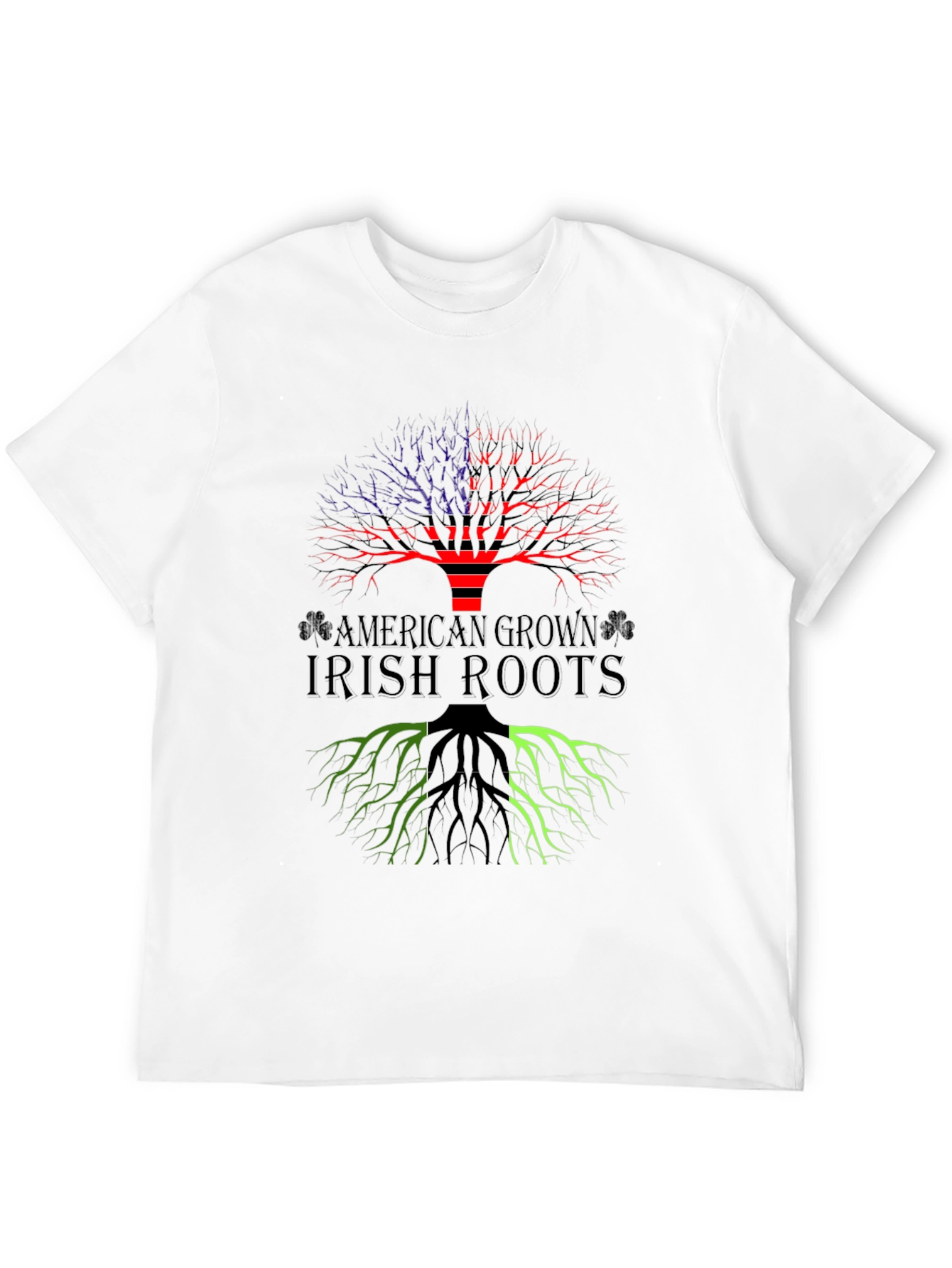 American Grown Irish Roots Graphic Tee