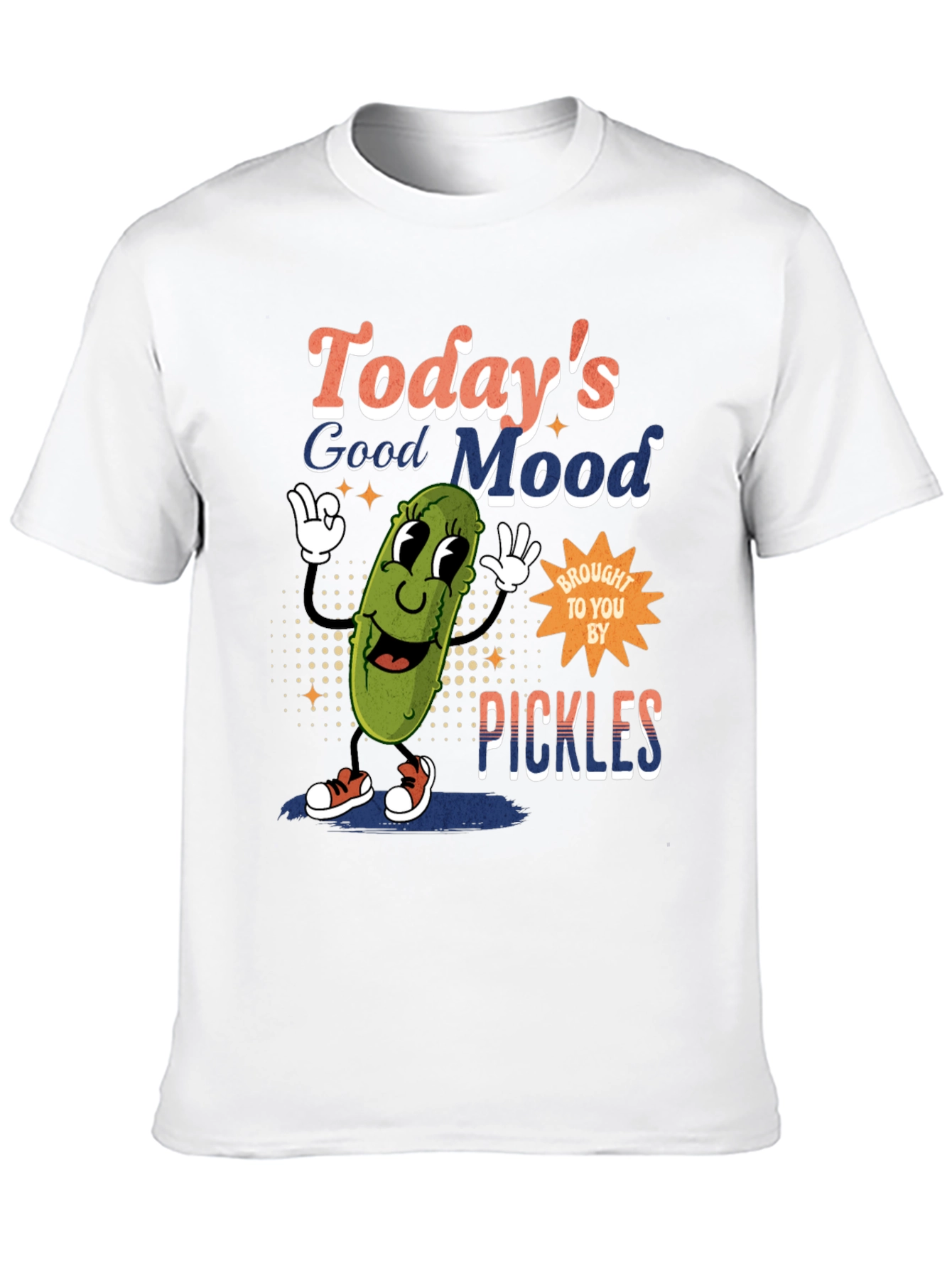 Funny Pickle Graphic T-Shirt - Todays Good Mood
