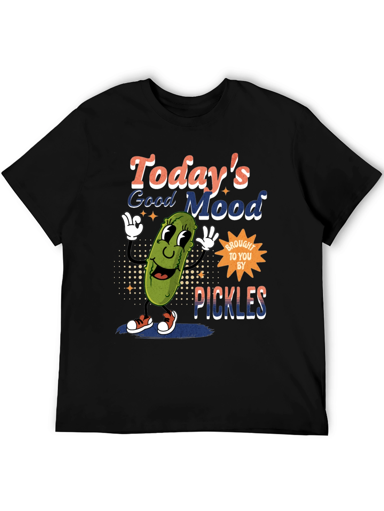 Funny Pickle Graphic T-Shirt - Todays Good Mood