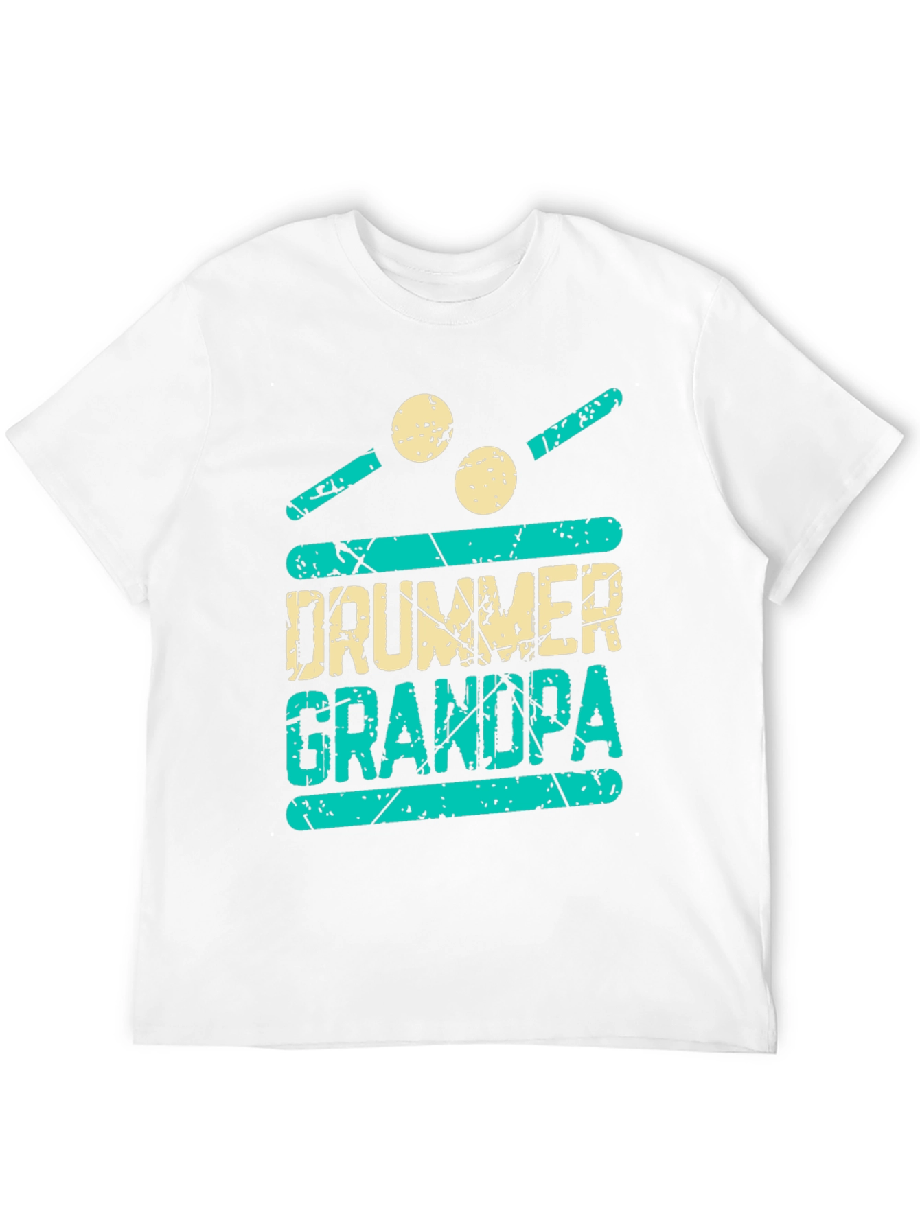 Drummer Grandpa Graphic Tee