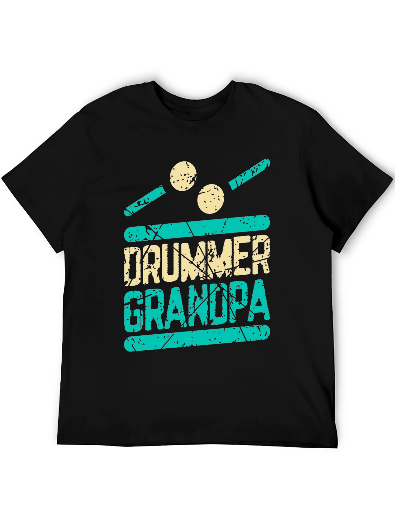 Drummer Grandpa Graphic Tee