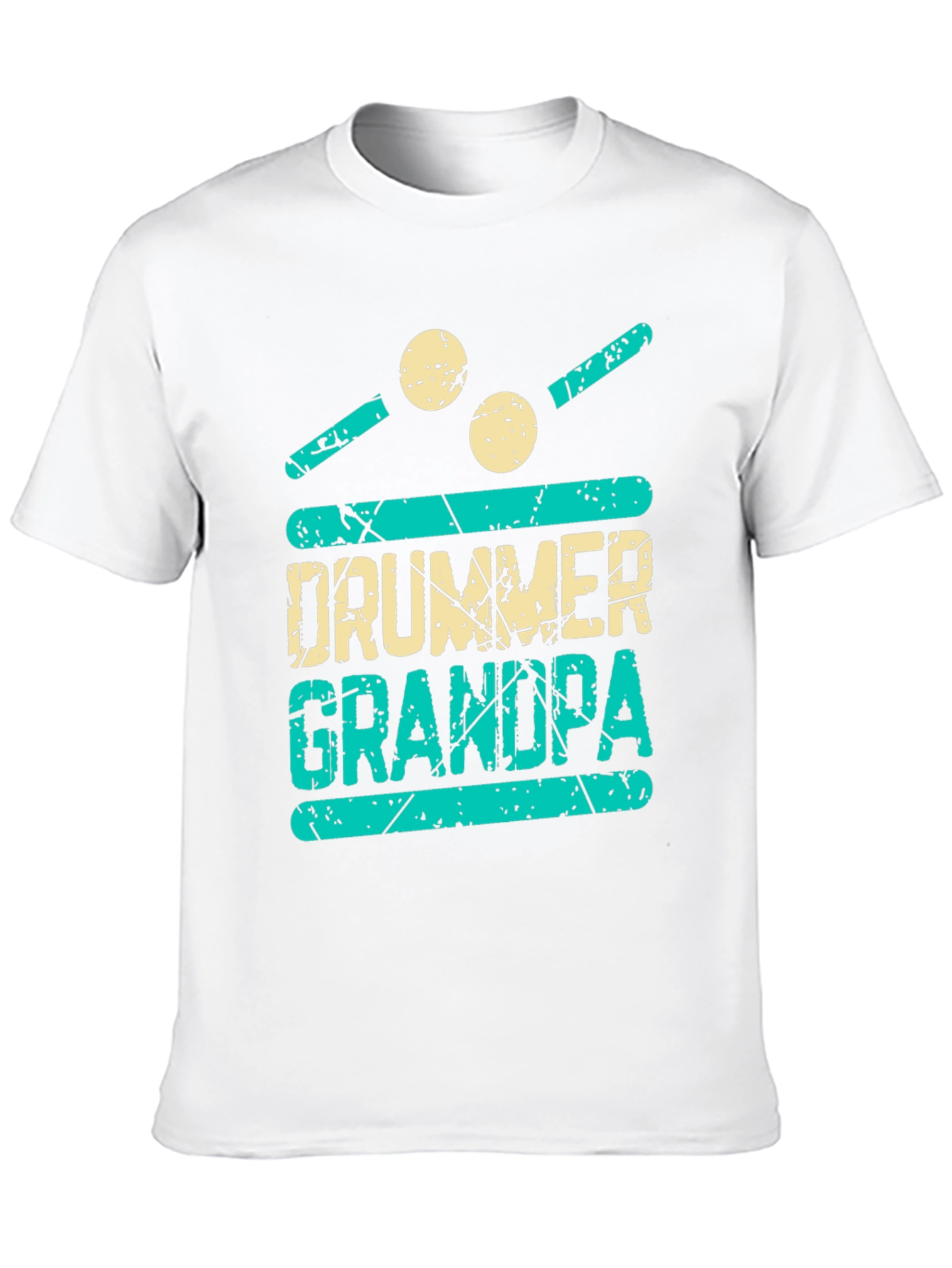 Drummer Grandpa Graphic Tee