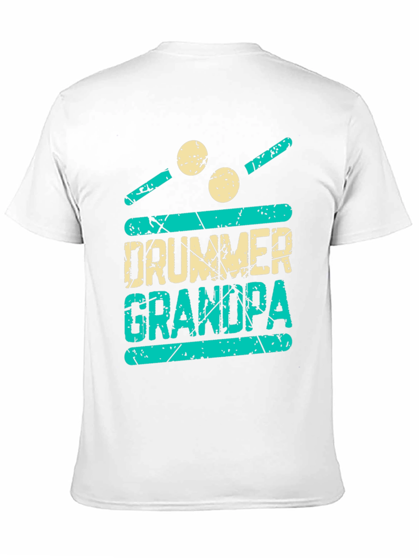 Drummer Grandpa Graphic Tee