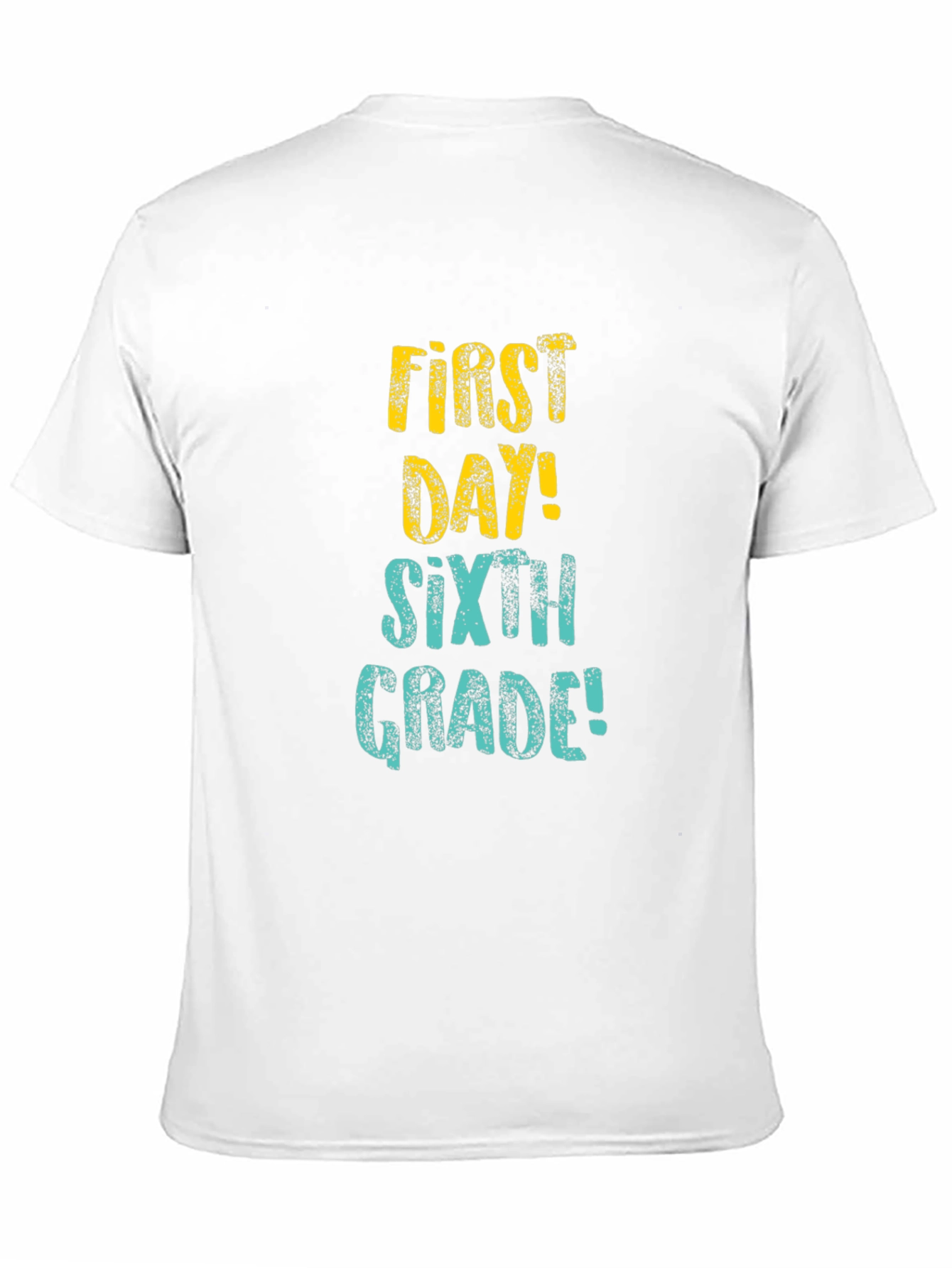 First Day Sixth Grade Graphic Tee