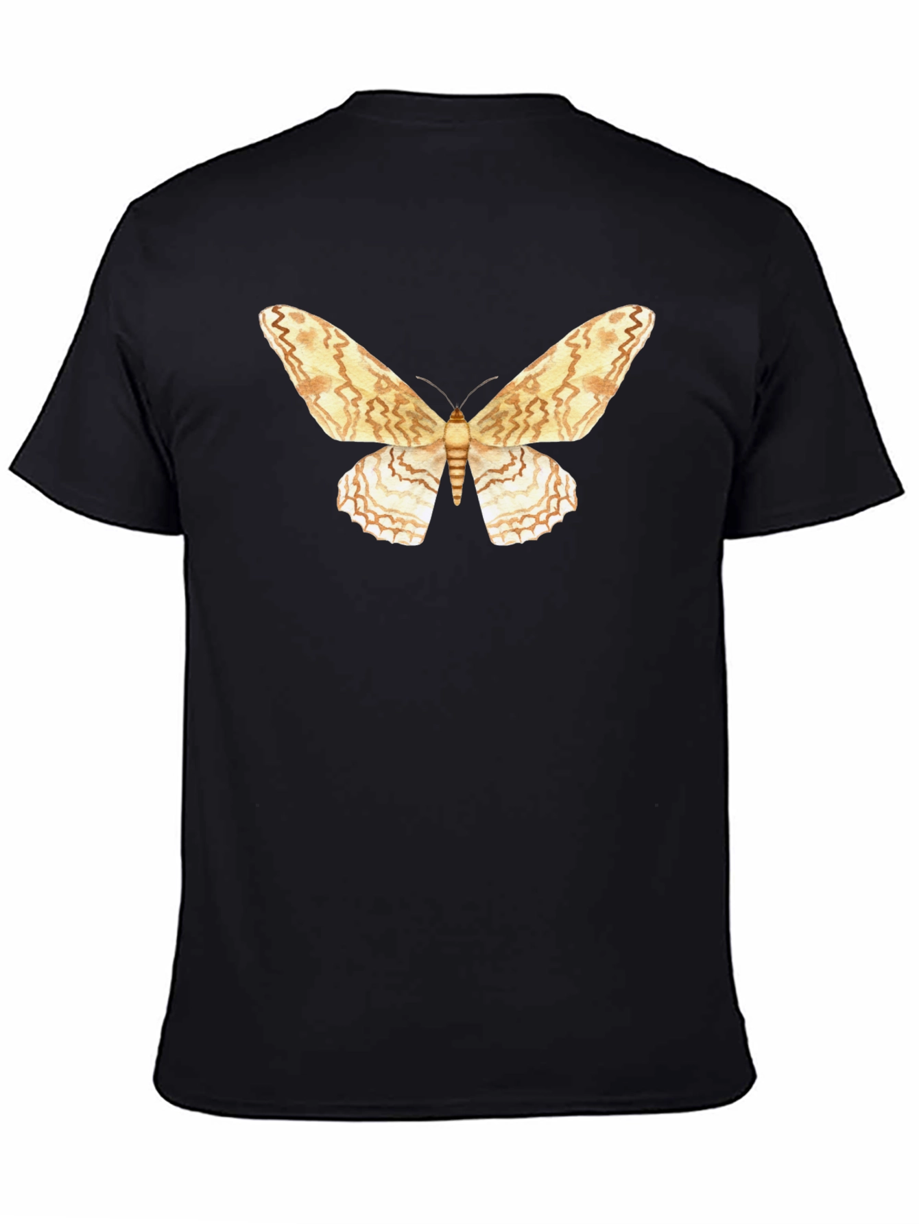 Moth Graphic T-Shirt - Stylish Nature Tee
