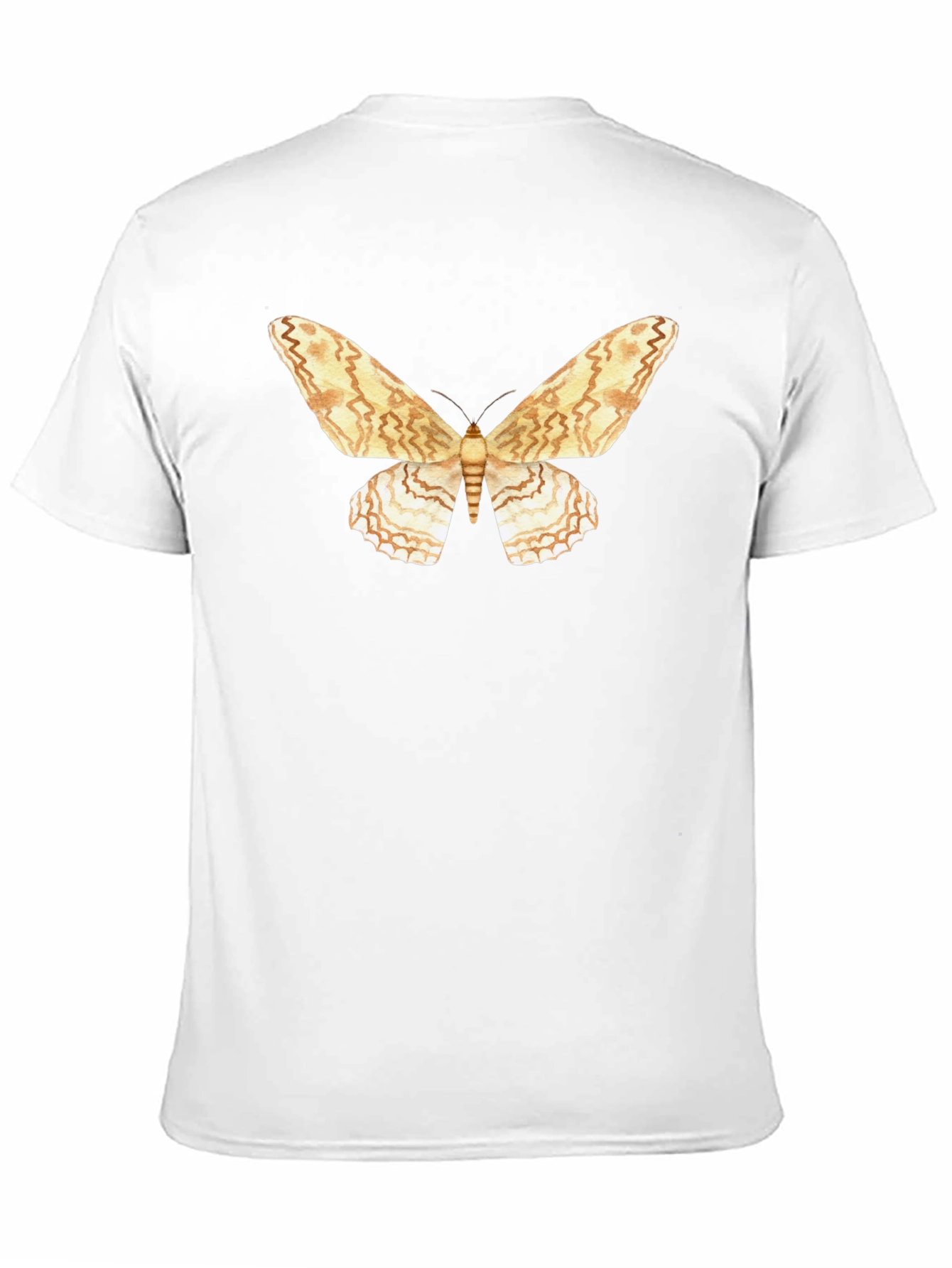 Moth Graphic T-Shirt - Stylish Nature Tee