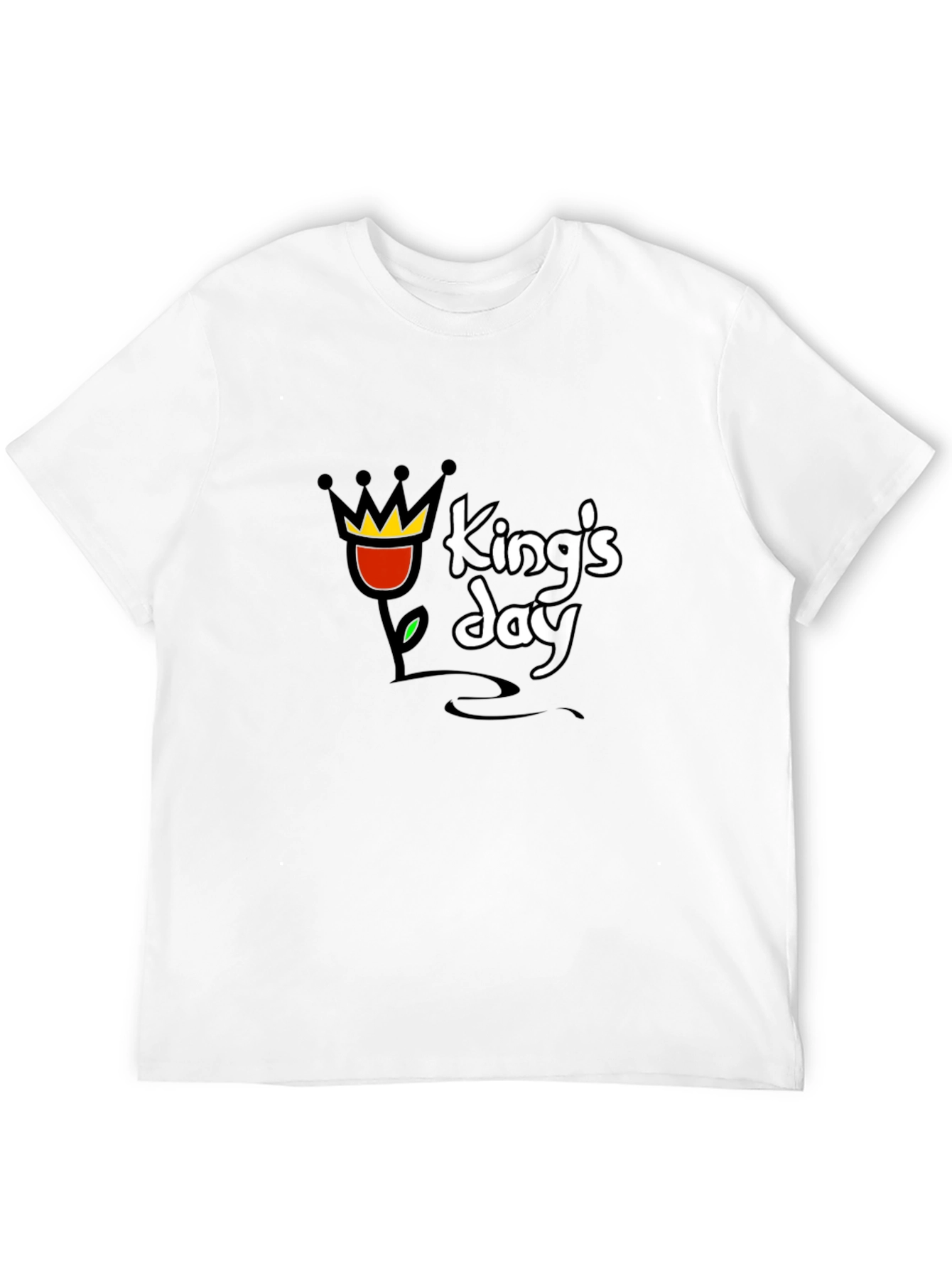 Kings Day Graphic T-Shirt - Black
