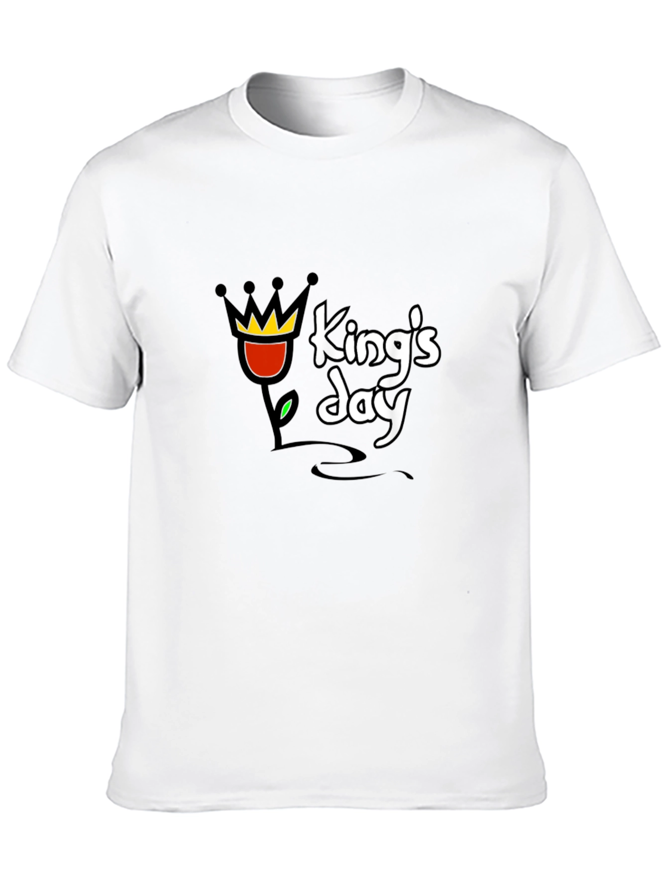 Kings Day Graphic T-Shirt - Black