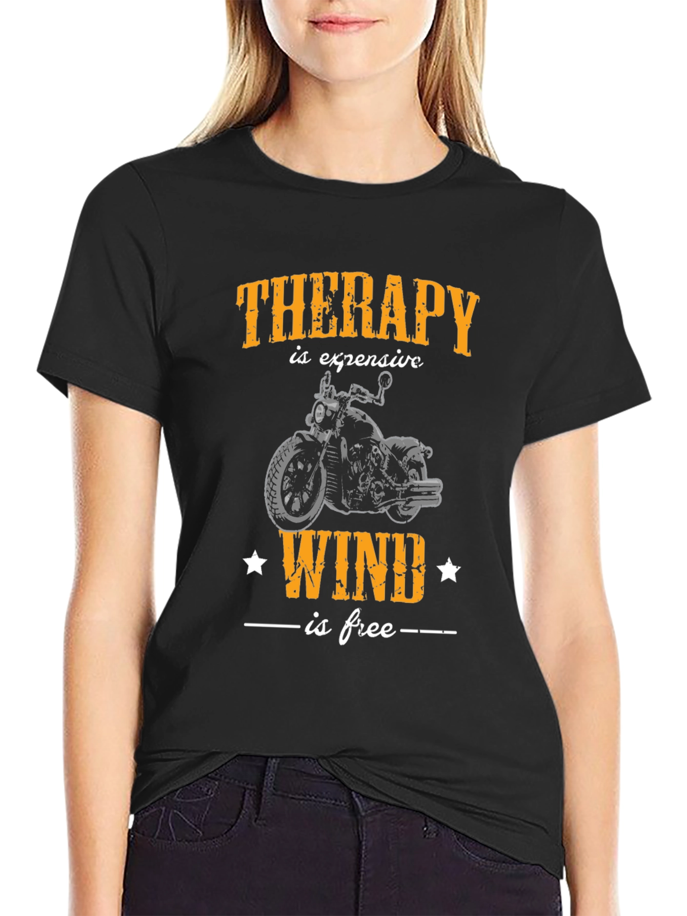 Therapy Expensive Wind Free T-Shirt Motorcycle