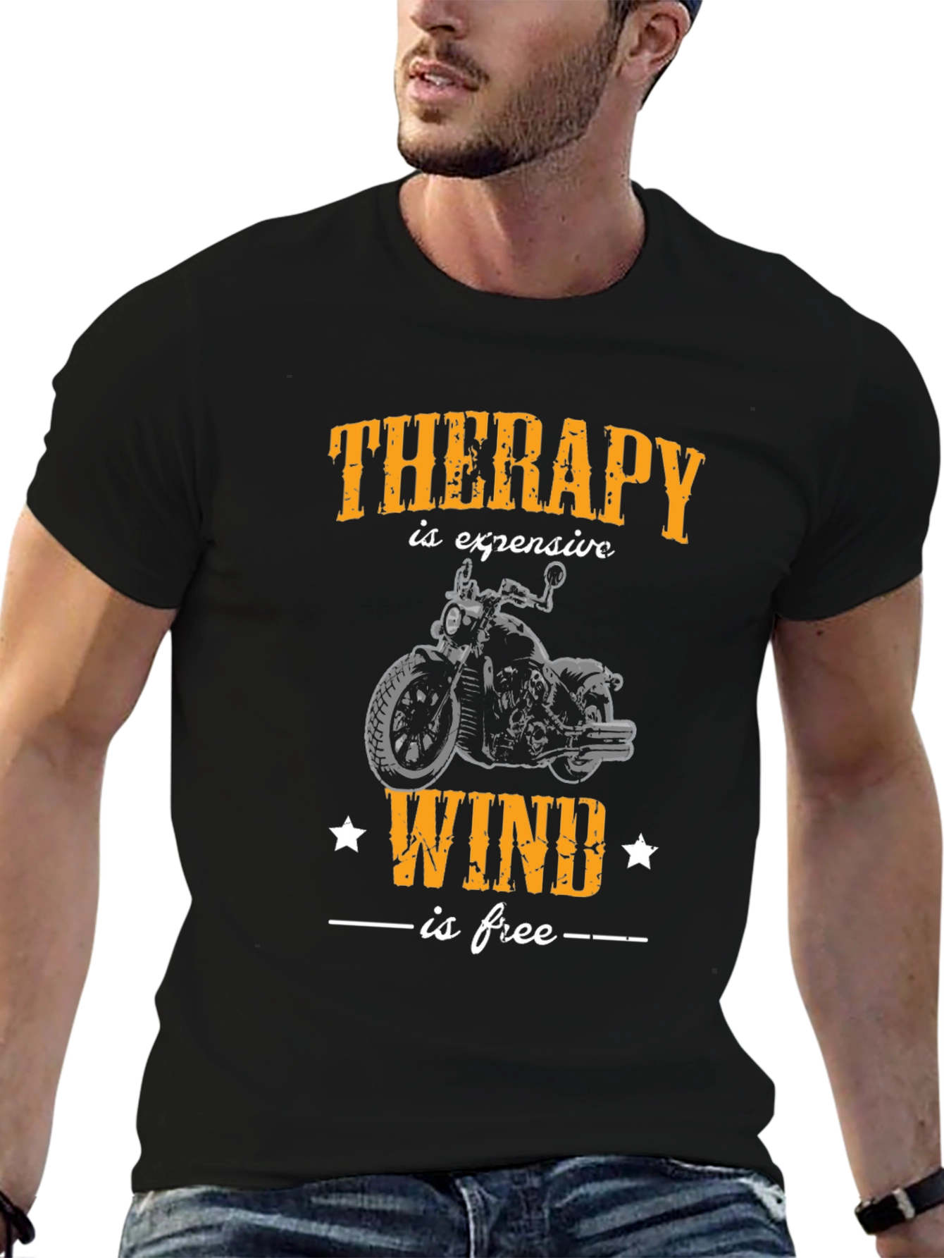 Therapy Expensive Wind Free T-Shirt Motorcycle