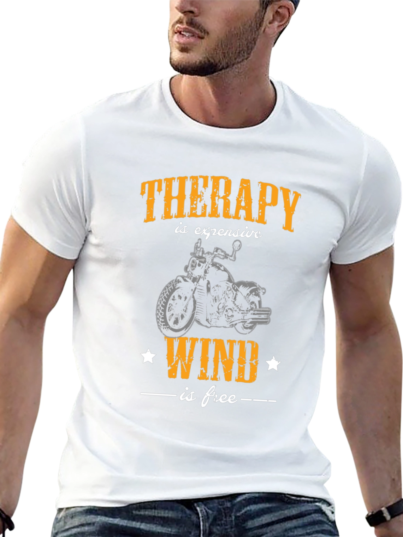 Therapy Expensive Wind Free T-Shirt Motorcycle