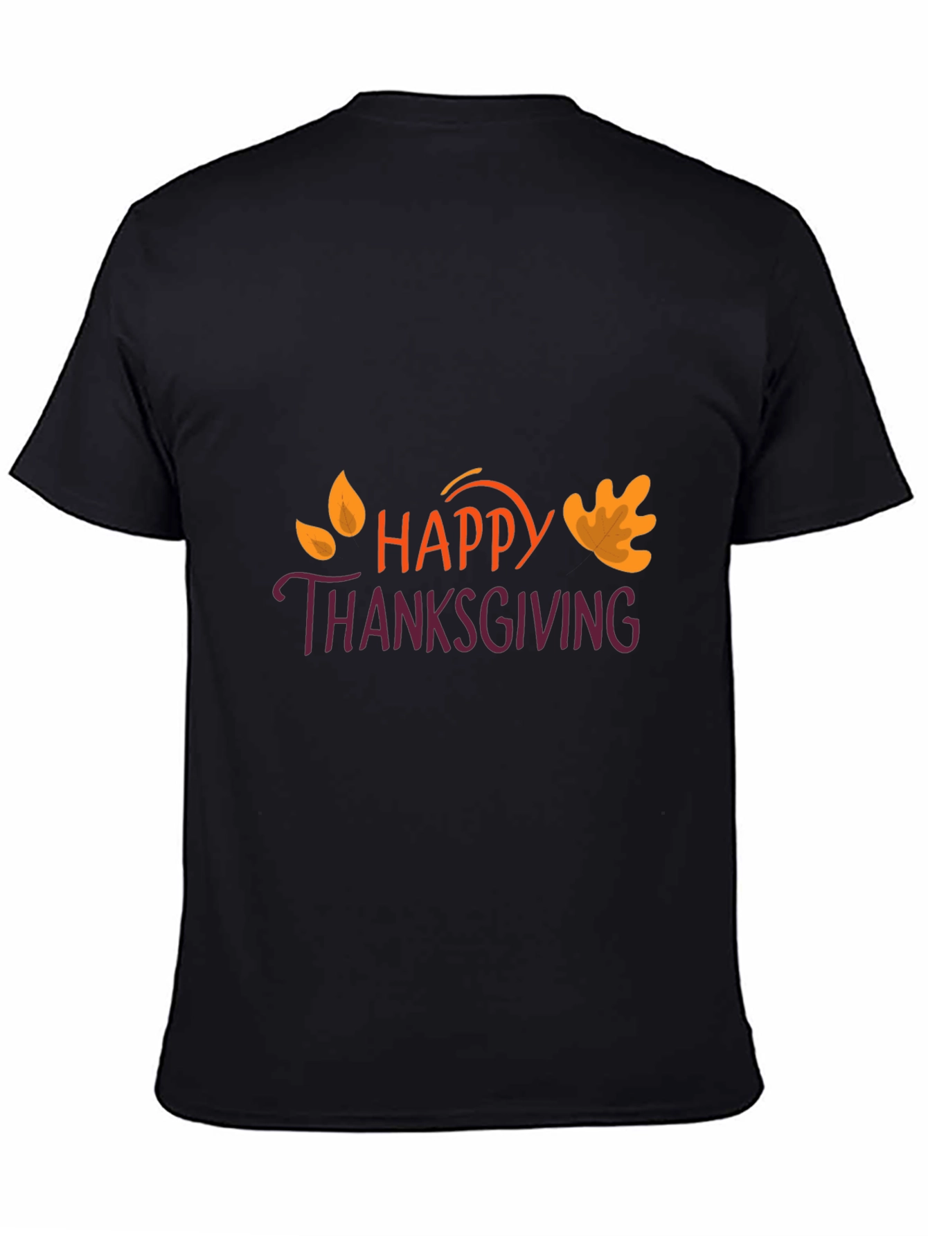 Happy Thanksgiving Graphic Tee - Holiday Apparel