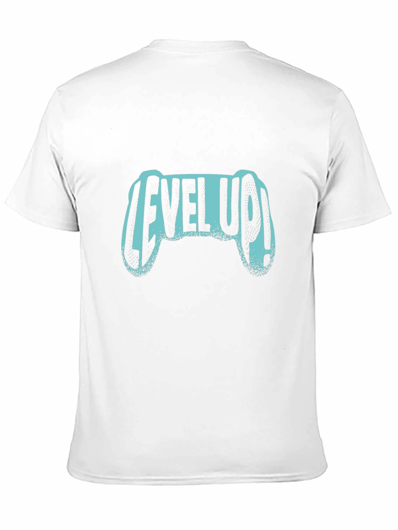 Level Up Gaming Controller Black T-Shirt