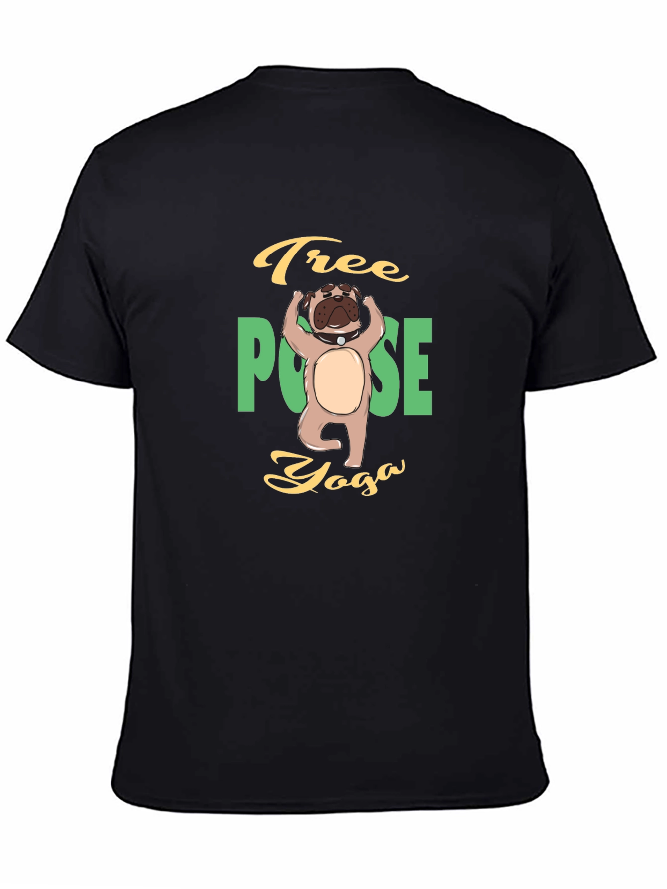 Yoga Dog T-Shirt - Tree Pose Yoga