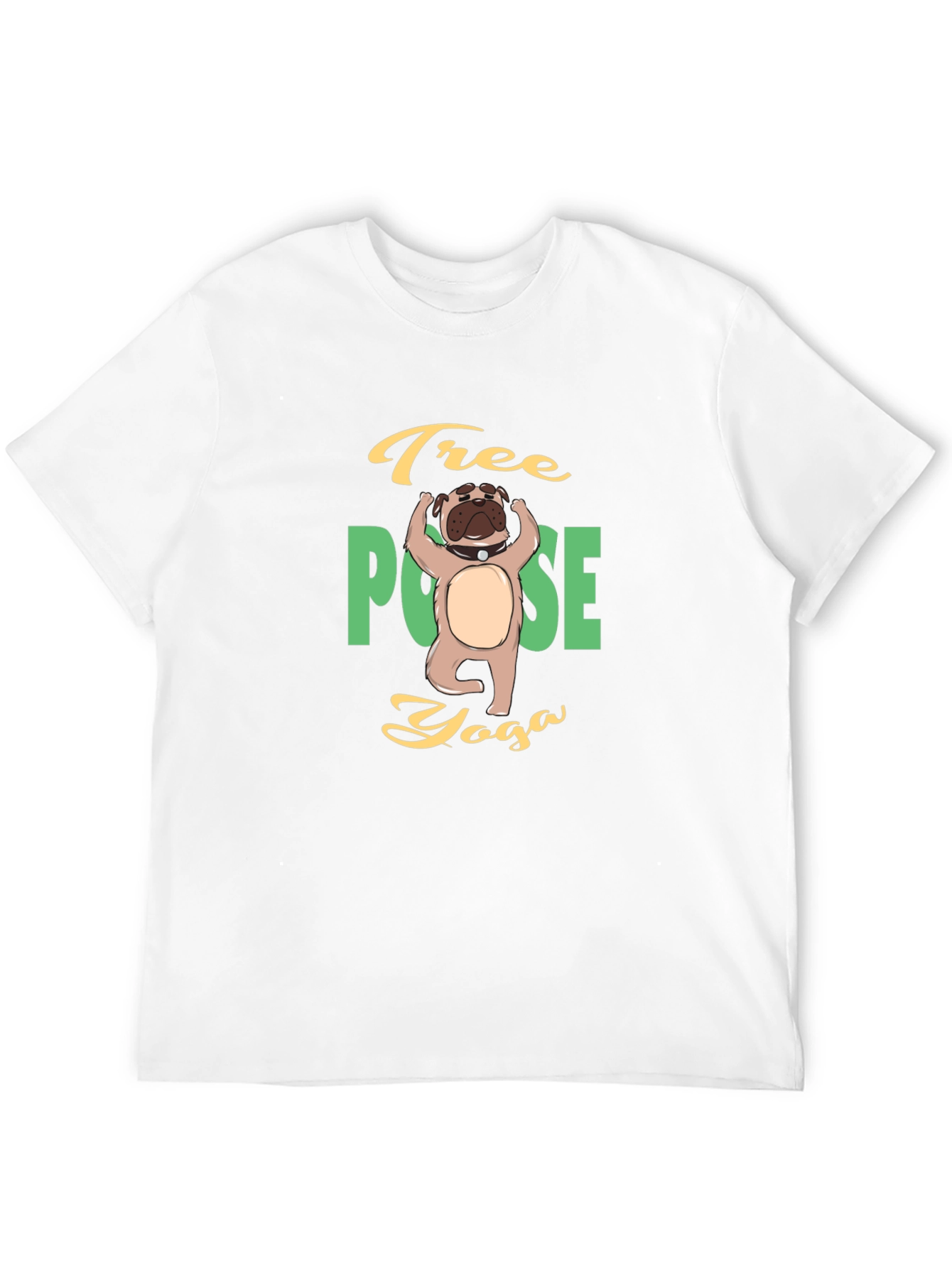 Yoga Dog T-Shirt - Tree Pose Yoga