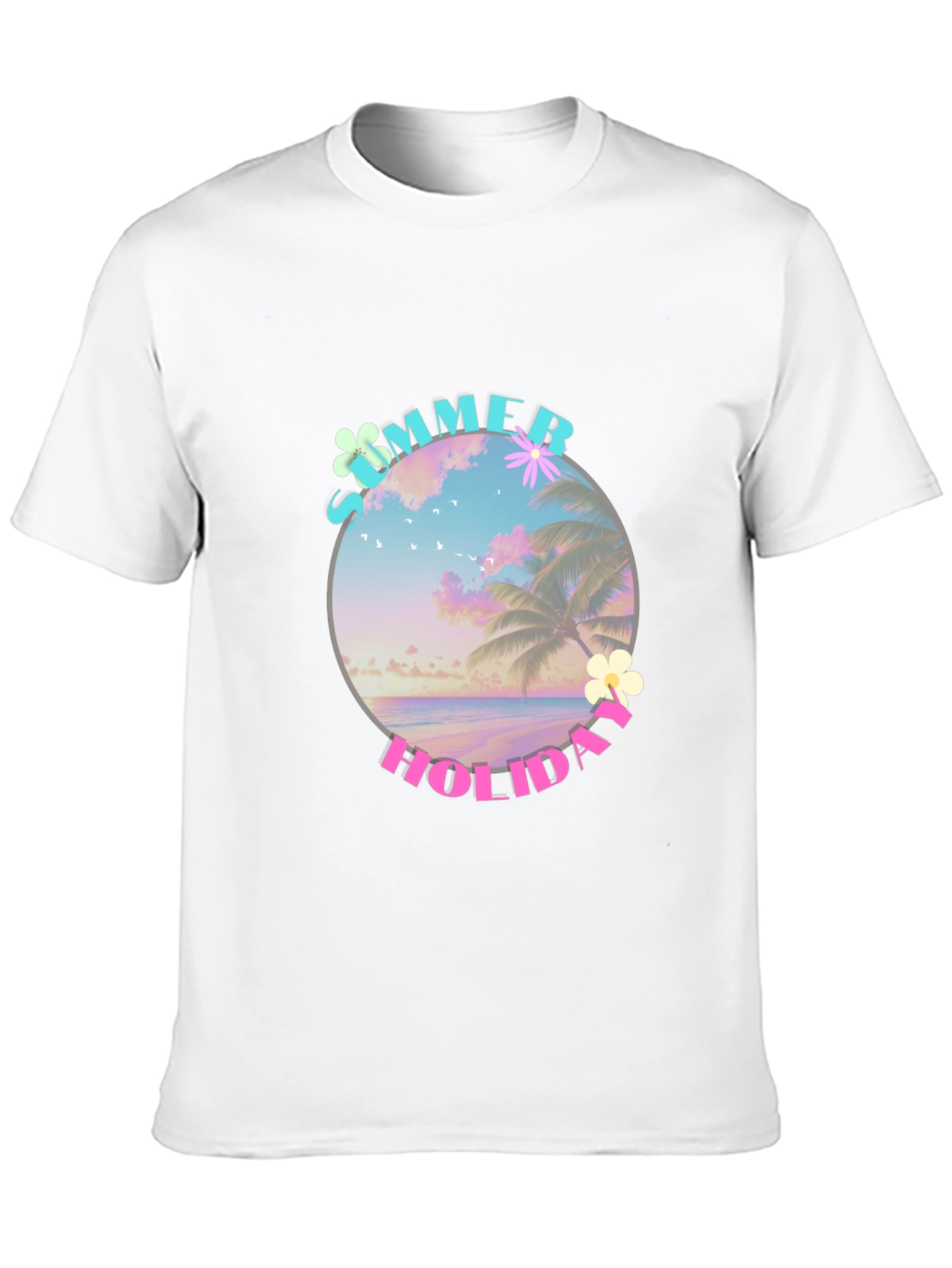 Summer Holiday Graphic Tee - Beach Vibes