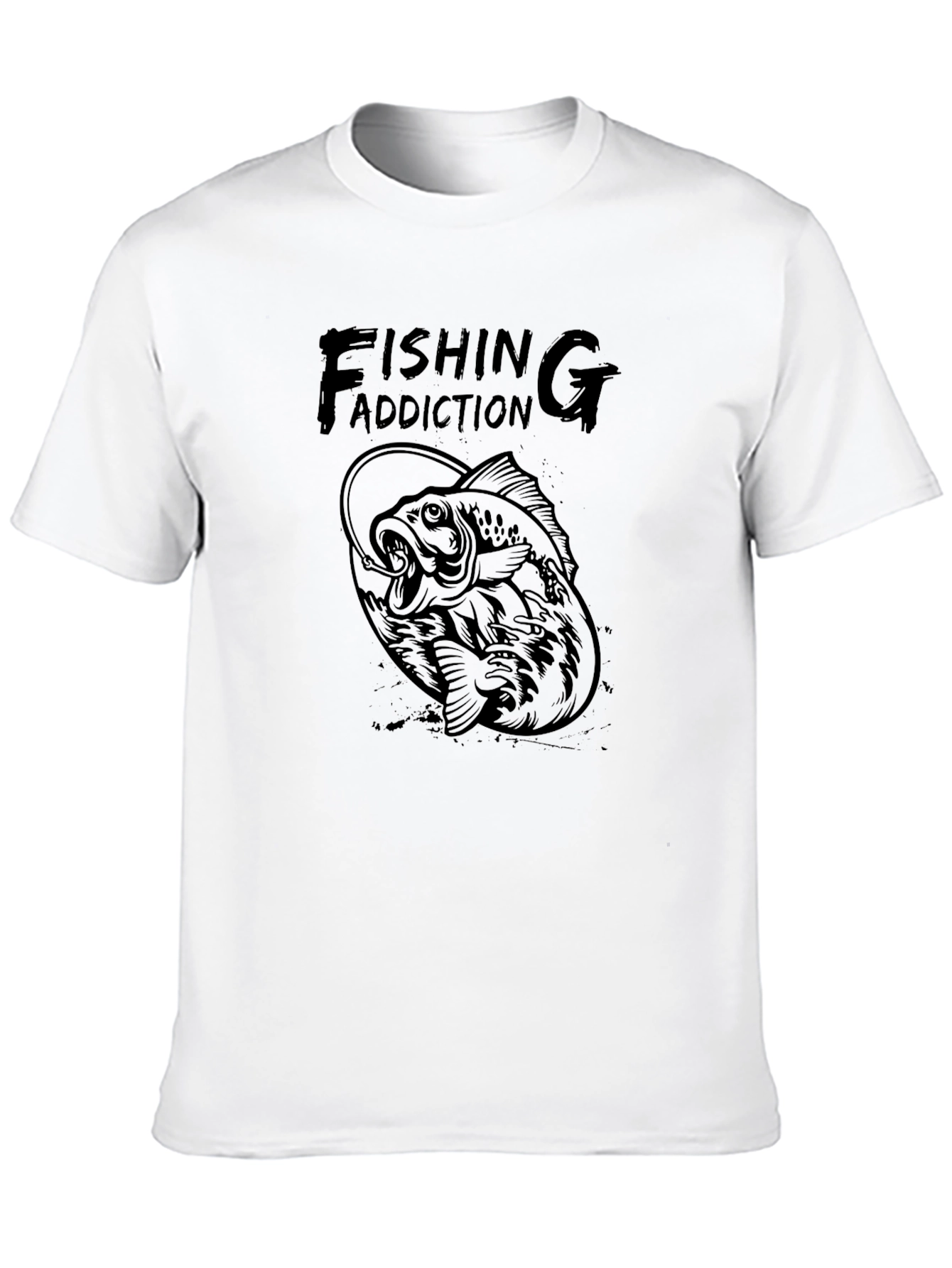 Fishing Addiction Graphic Tee - Anglers Choice