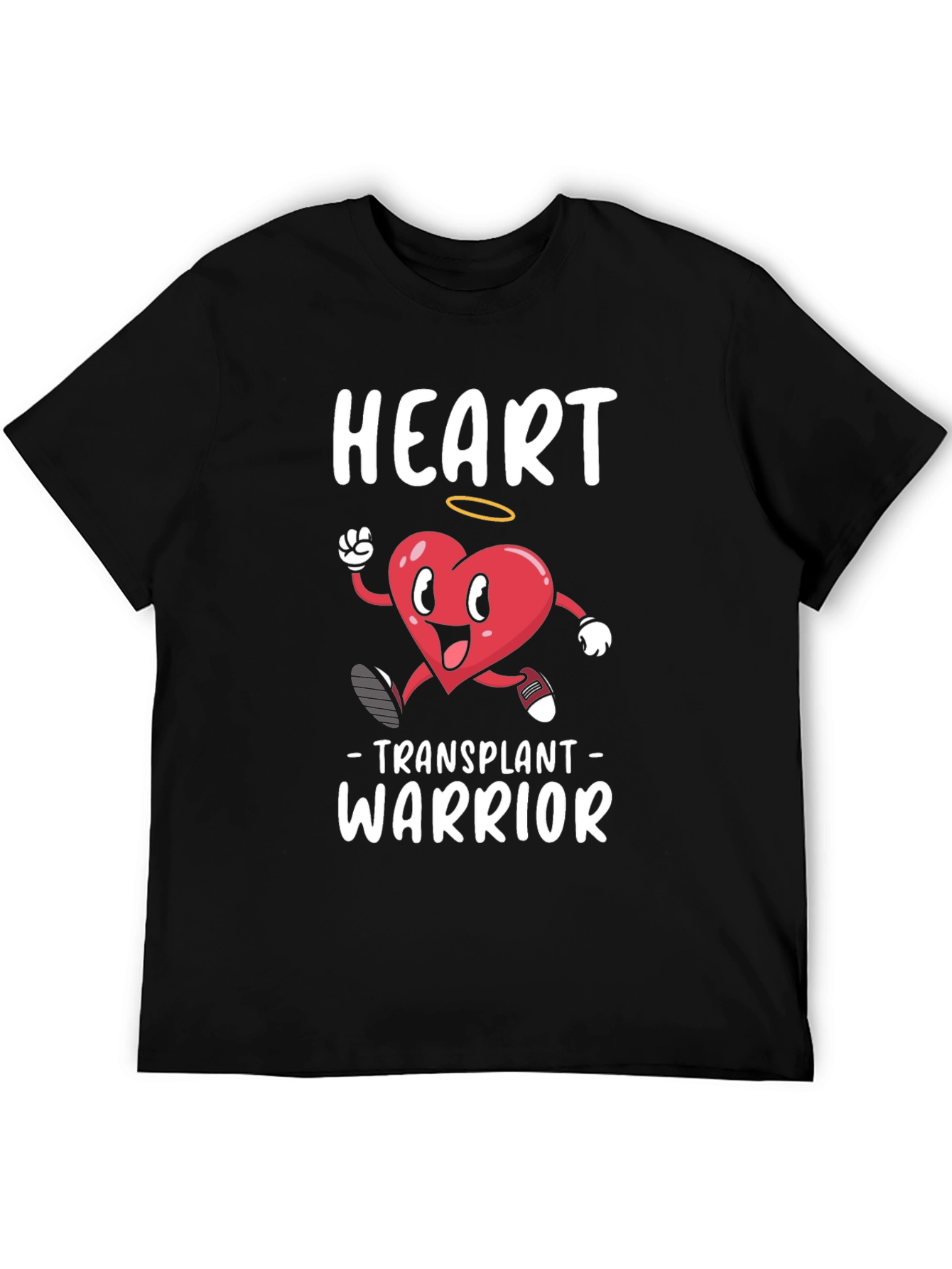 Heart Transplant Warrior Graphic T-Shirt