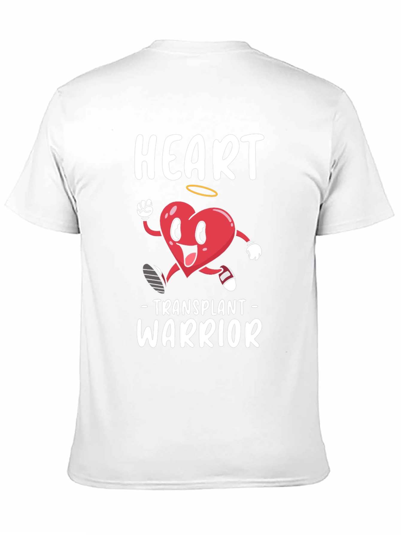 Heart Transplant Warrior Graphic T-Shirt