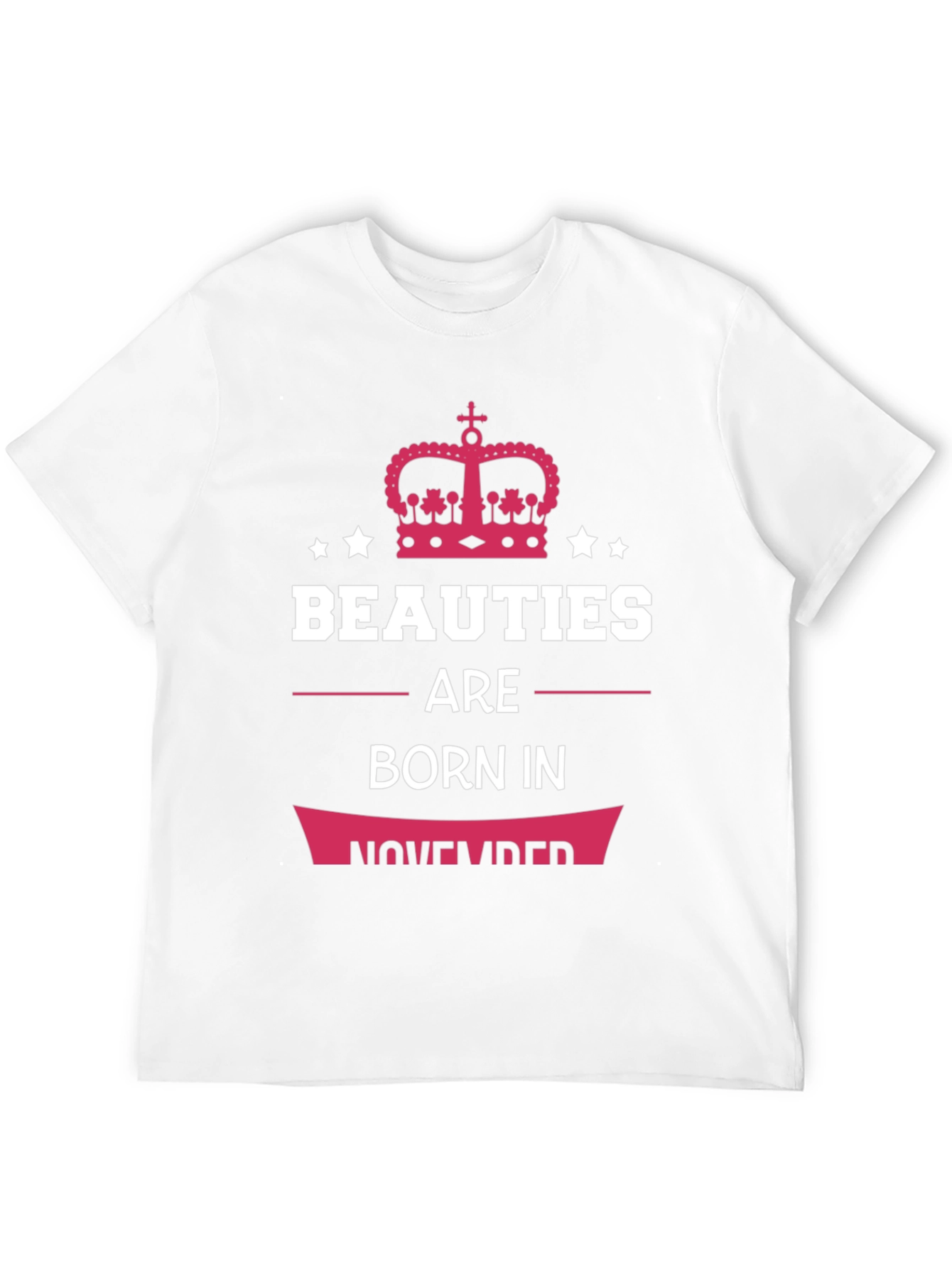 Beauties Born In November Graphic T-Shirt