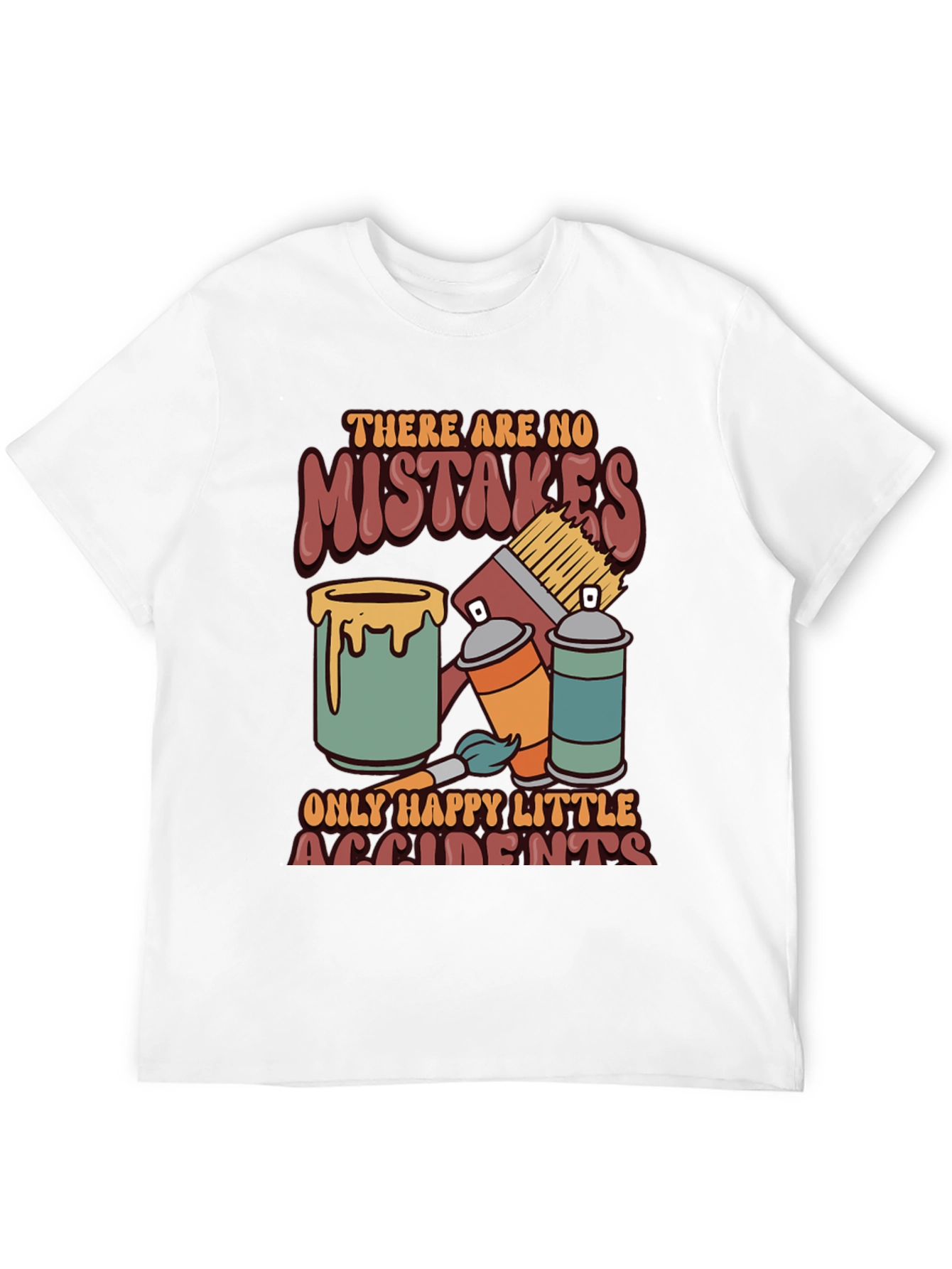 Happy Accidents Graphic Tee - Painter Gift