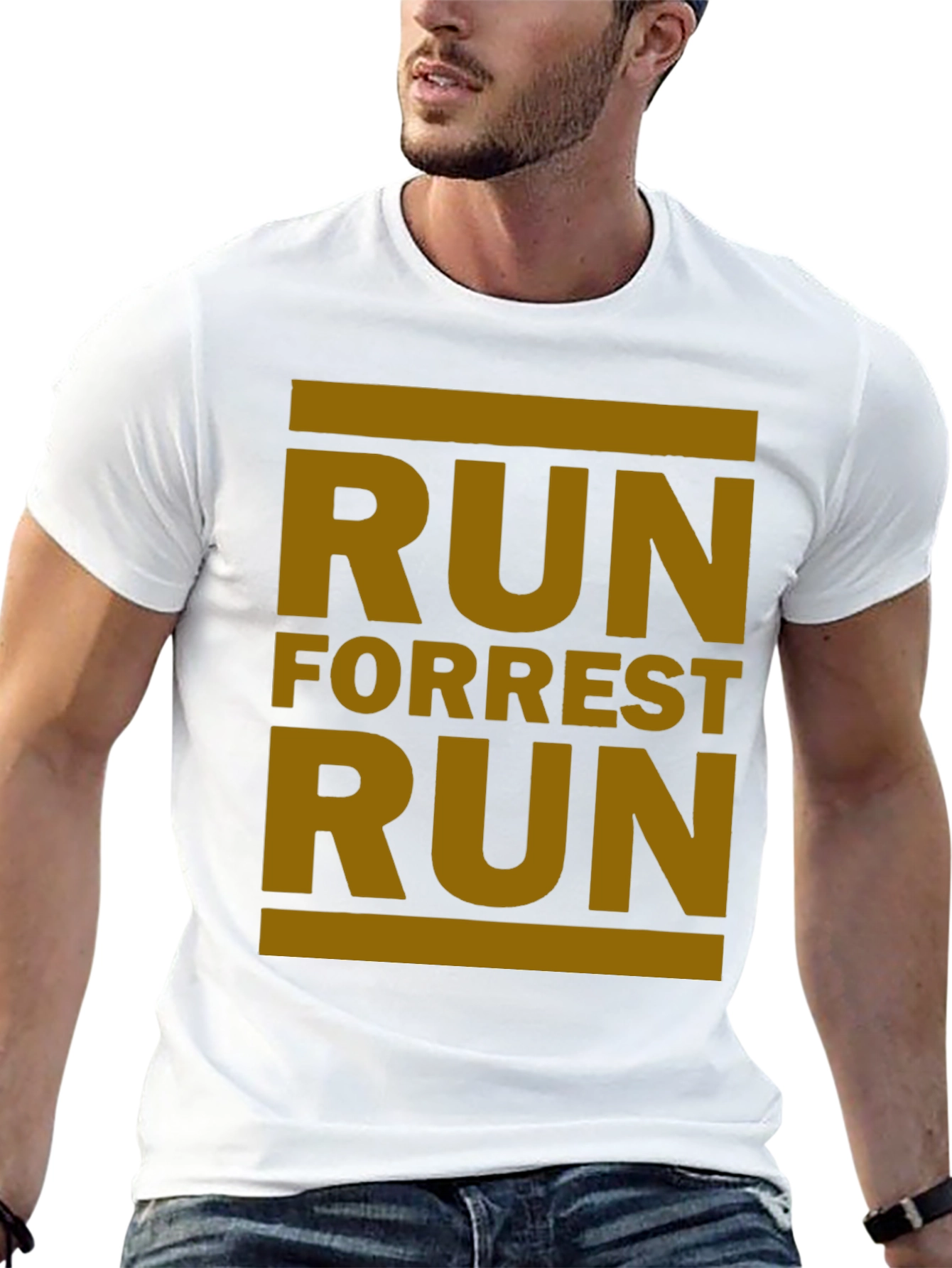 Run Forrest Run T-Shirt - Iconic Movie Tee