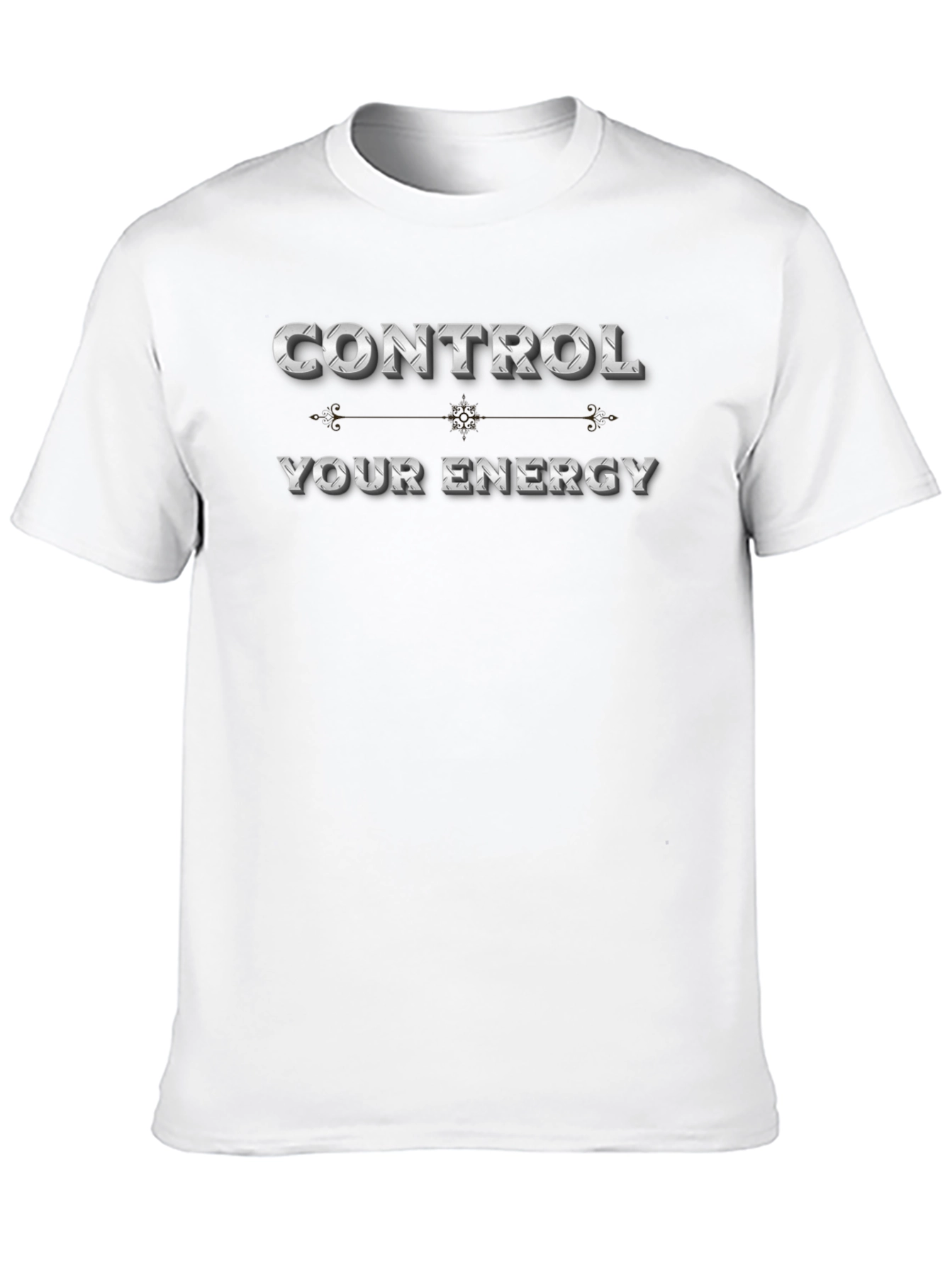Control Your Energy Black T-Shirt