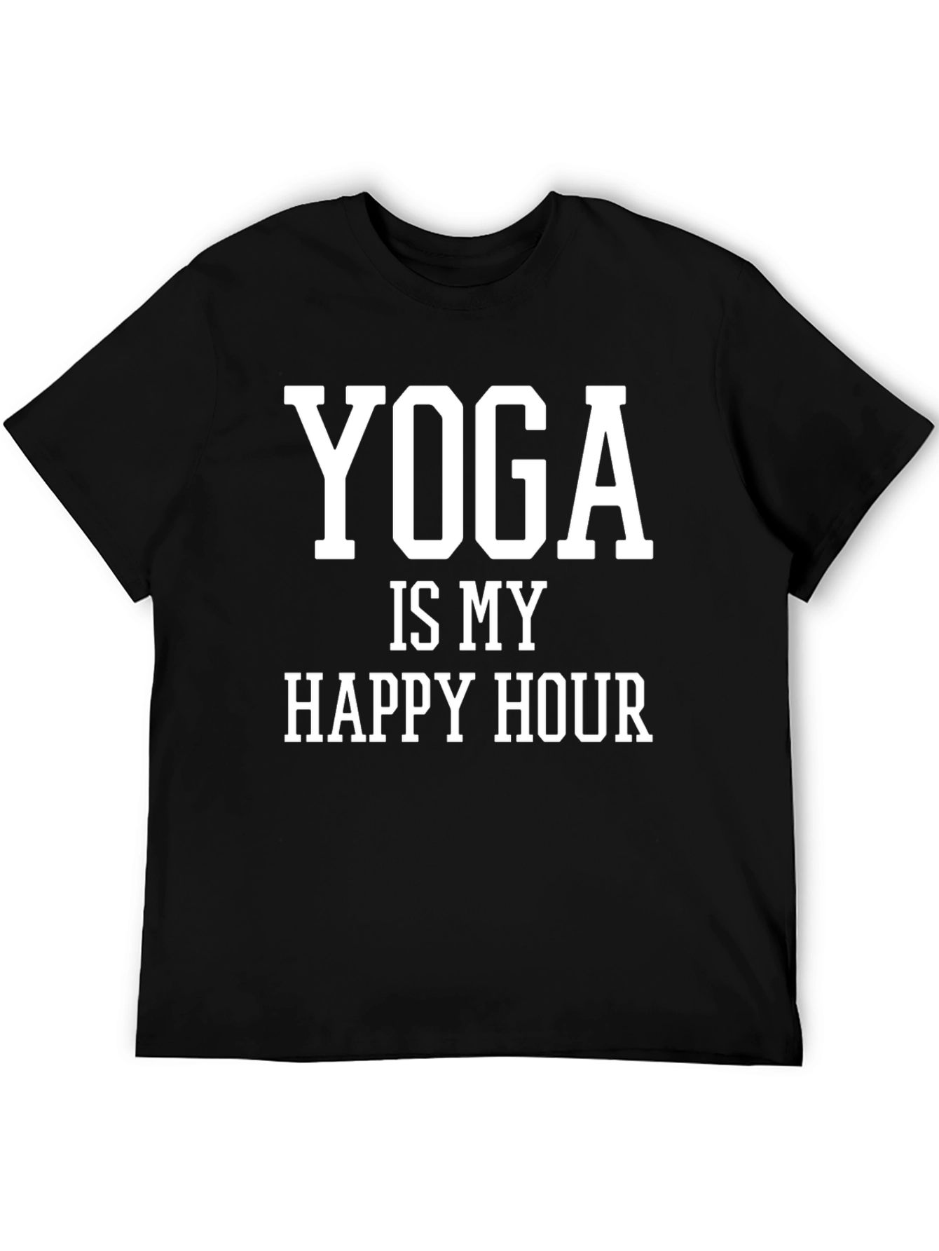 Yoga Is My Happy Hour T-Shirt