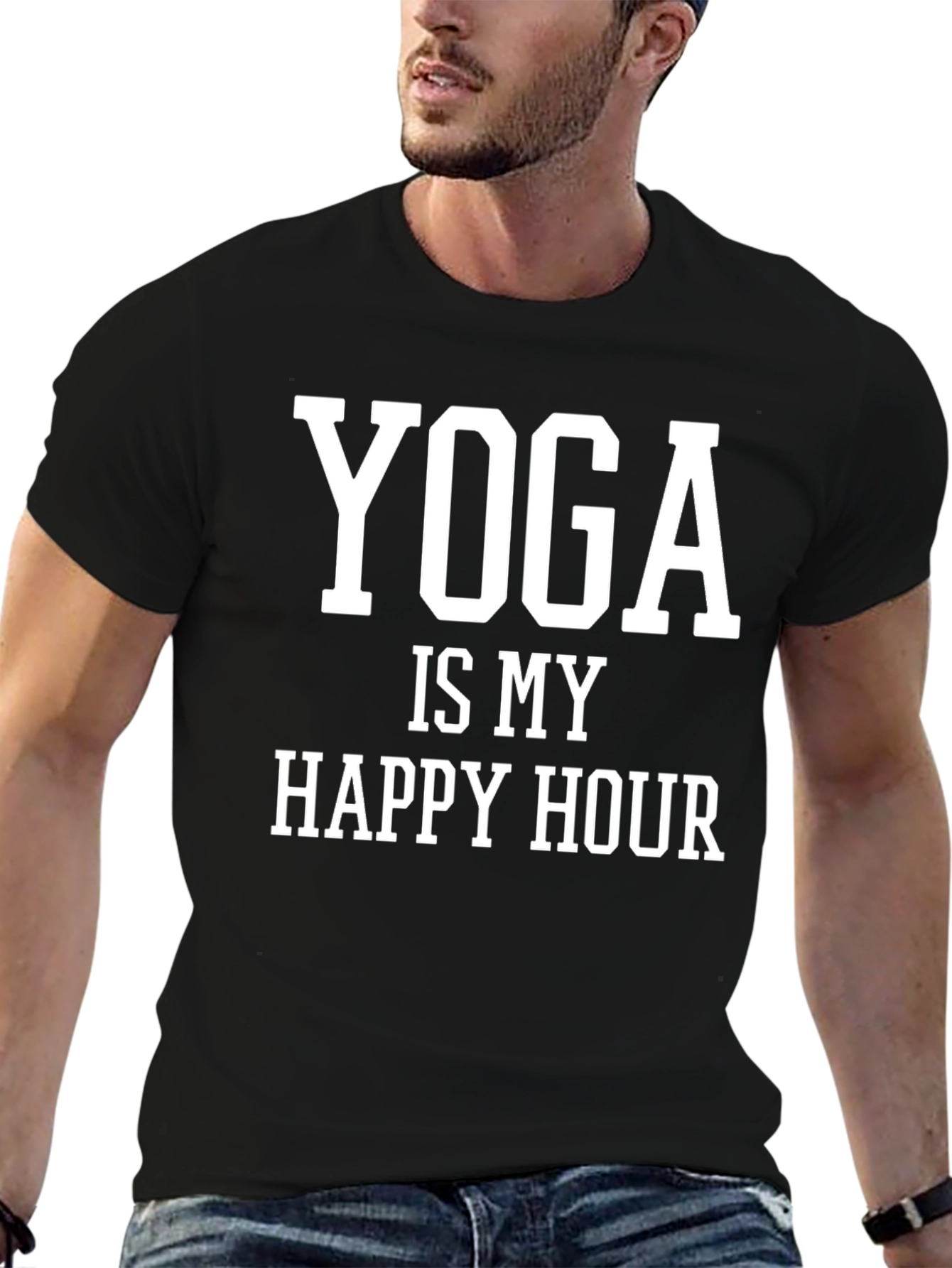 Yoga Is My Happy Hour T-Shirt