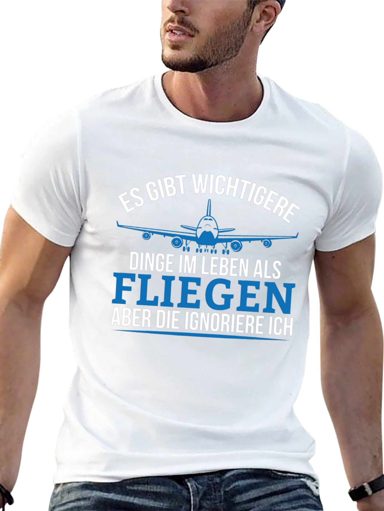 Funny Aviation T-Shirt - Flying is Life!