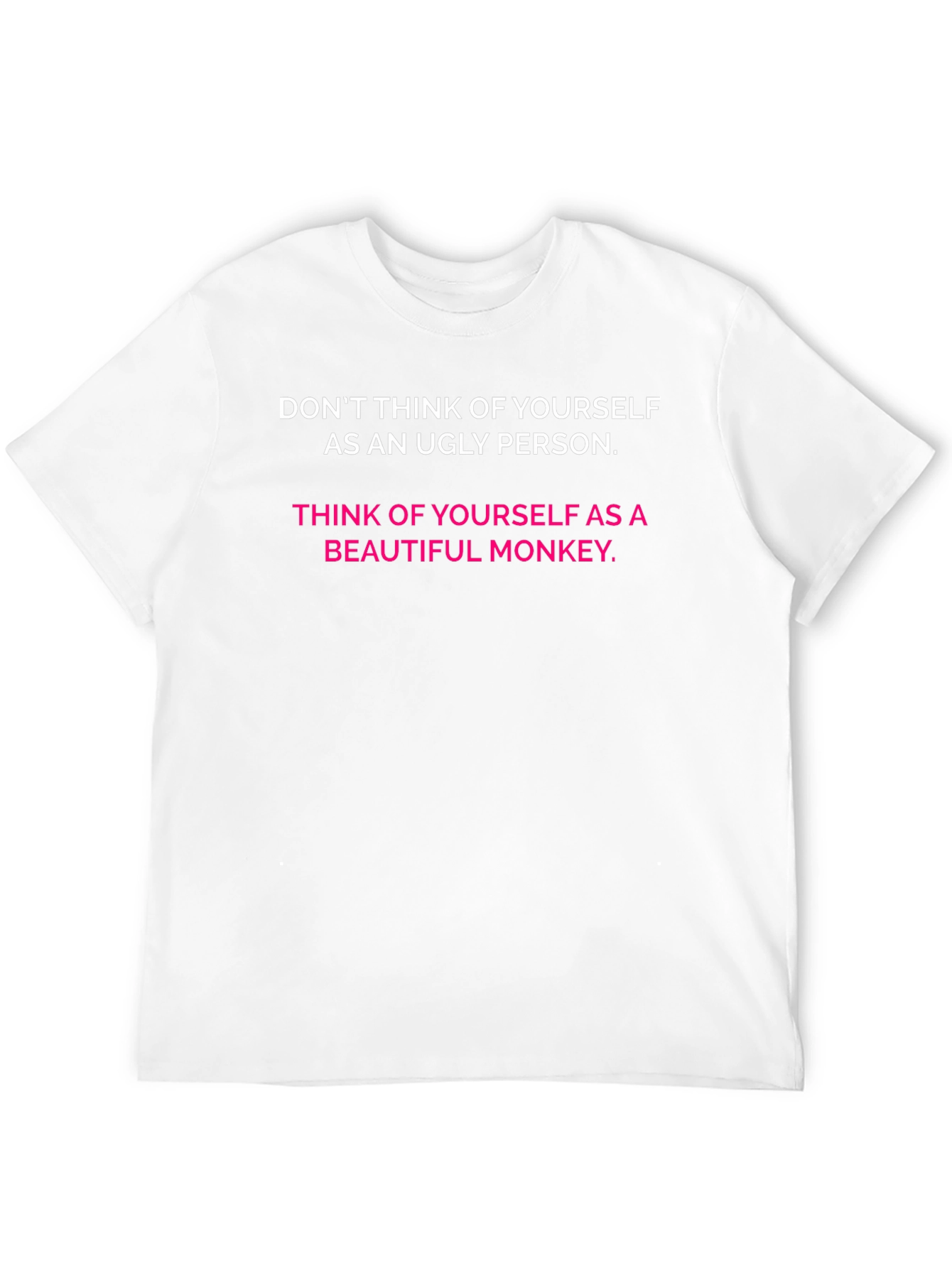 Funny Graphic Tee: Beautiful Monkey