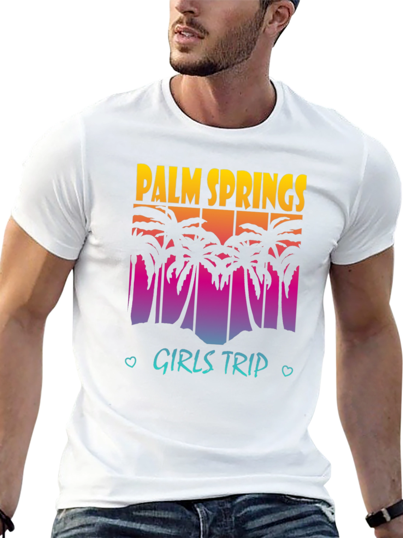 Palm Springs Girls Trip Graphic Tee