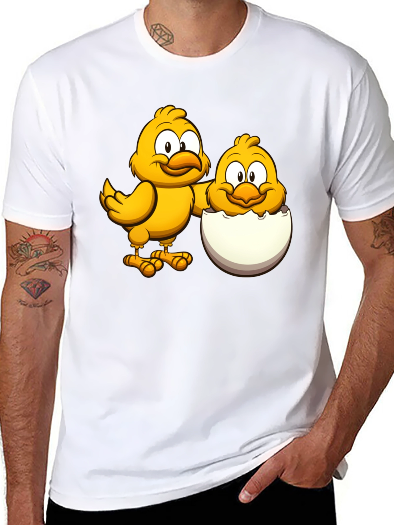 Cute Chick Graphic Tee