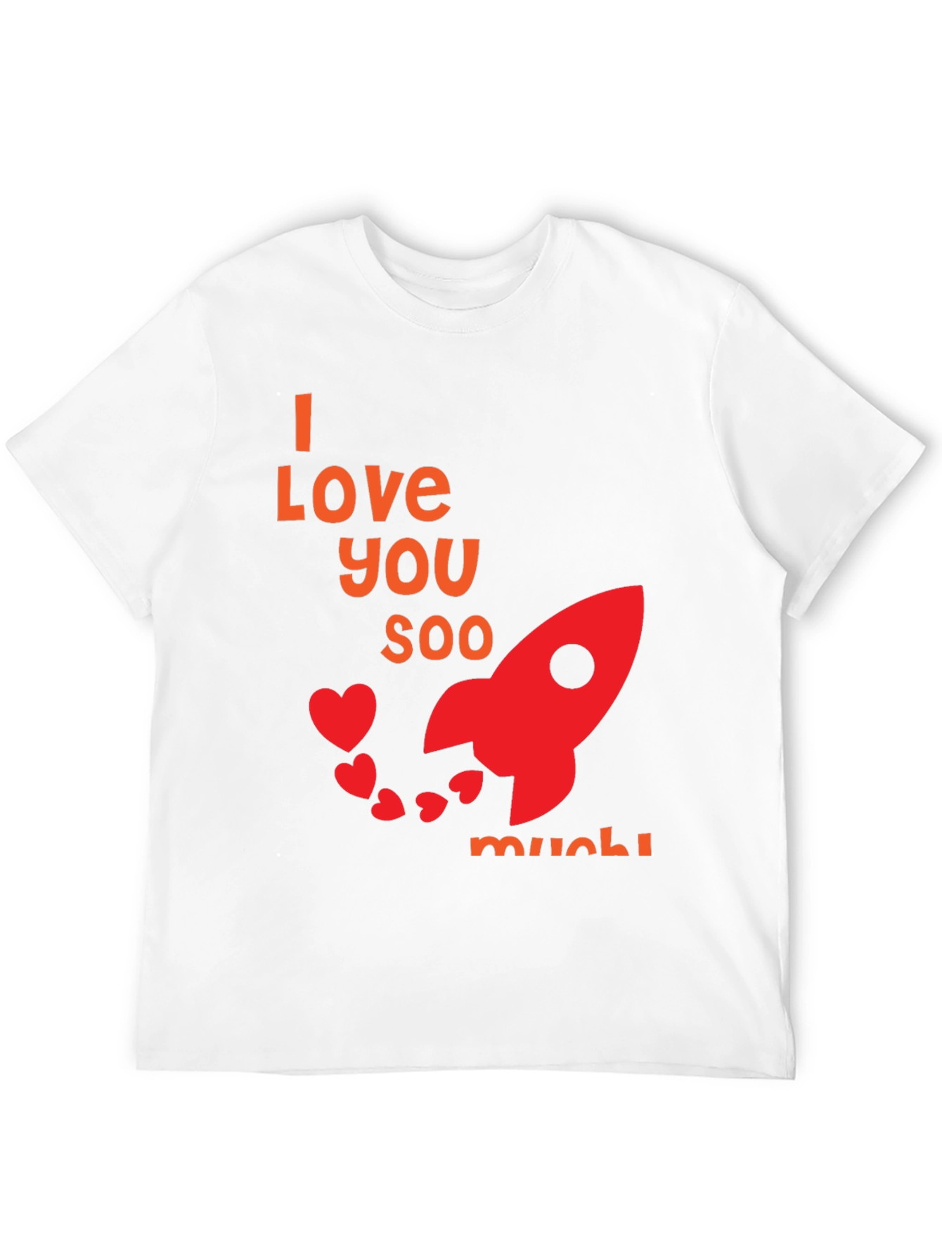 I Love You Soo Much Black T-Shirt