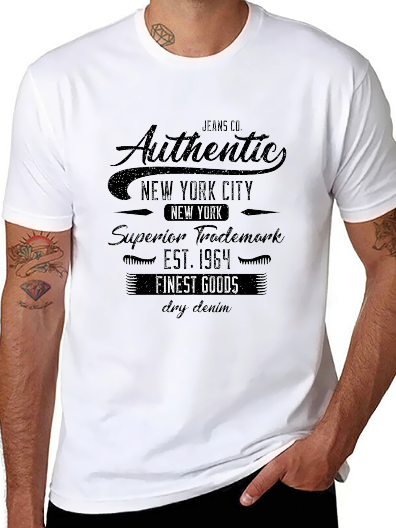 Authentic New York City Graphic Tee