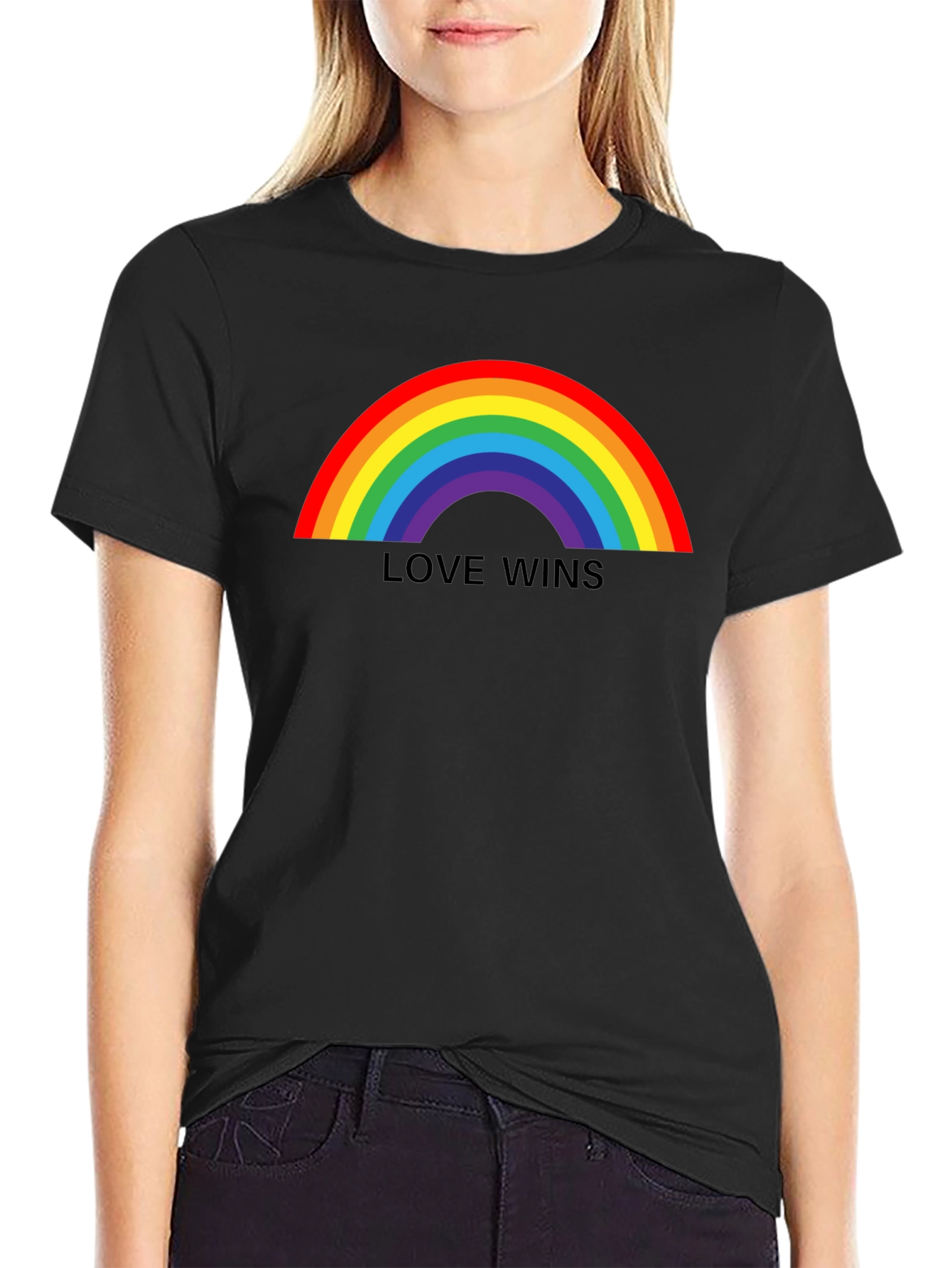 Love Wins Rainbow T-Shirt - Pride LGBTQ+ Apparel