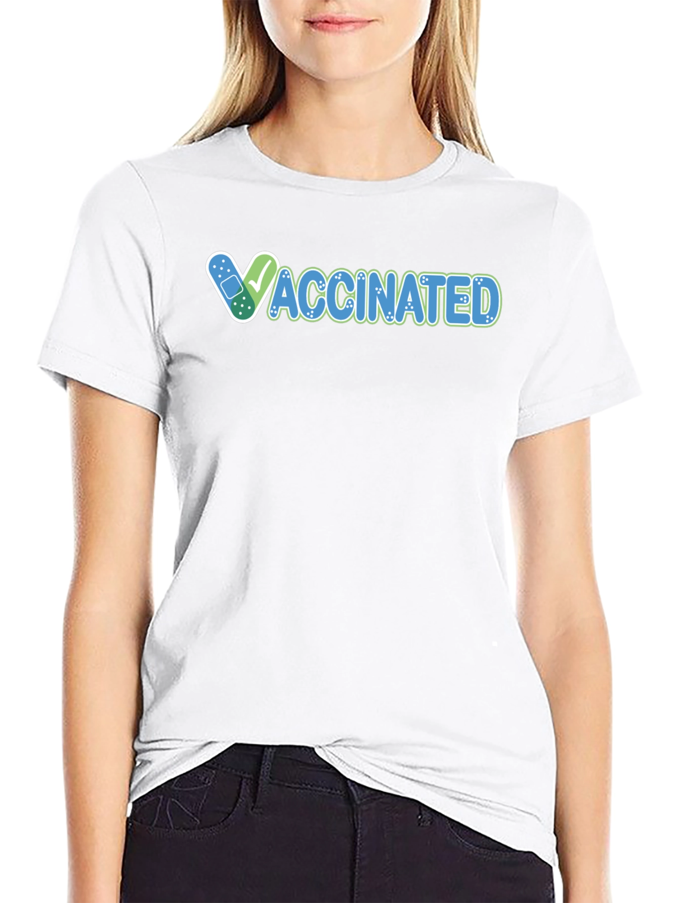 Vaccinated Graphic Tee - Show Your Status!