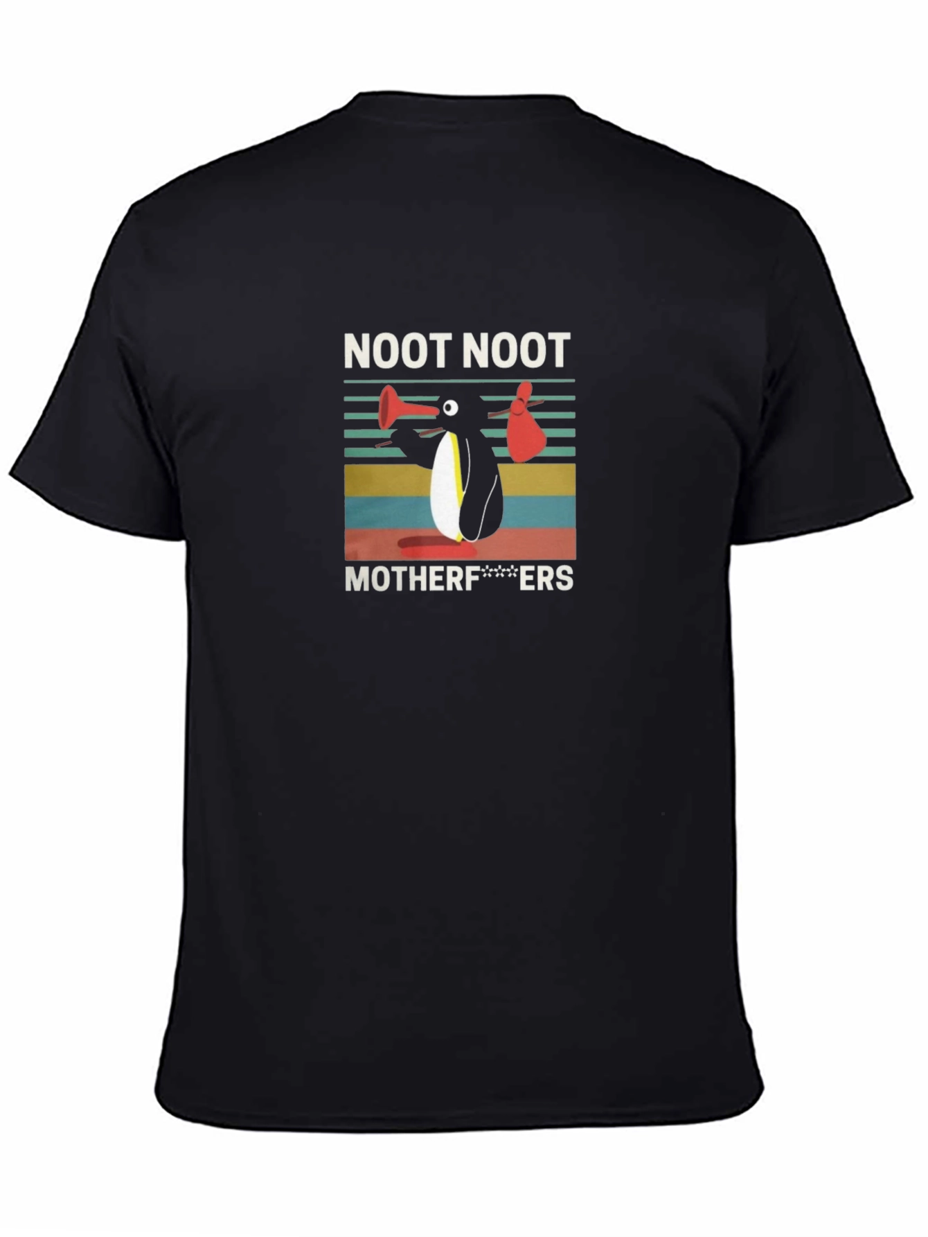 Noot Noot Penguin Graphic Tee - Funny Slogan T-Shirt