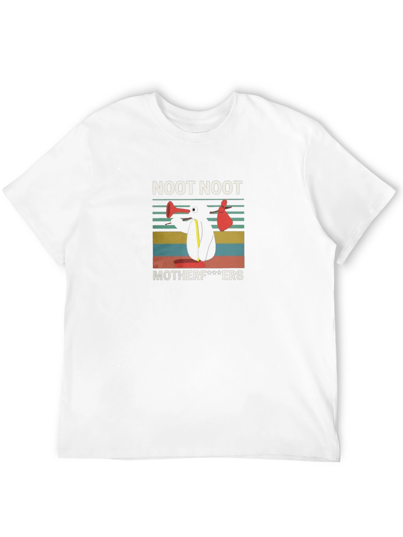 Noot Noot Penguin Graphic Tee - Funny Slogan T-Shirt