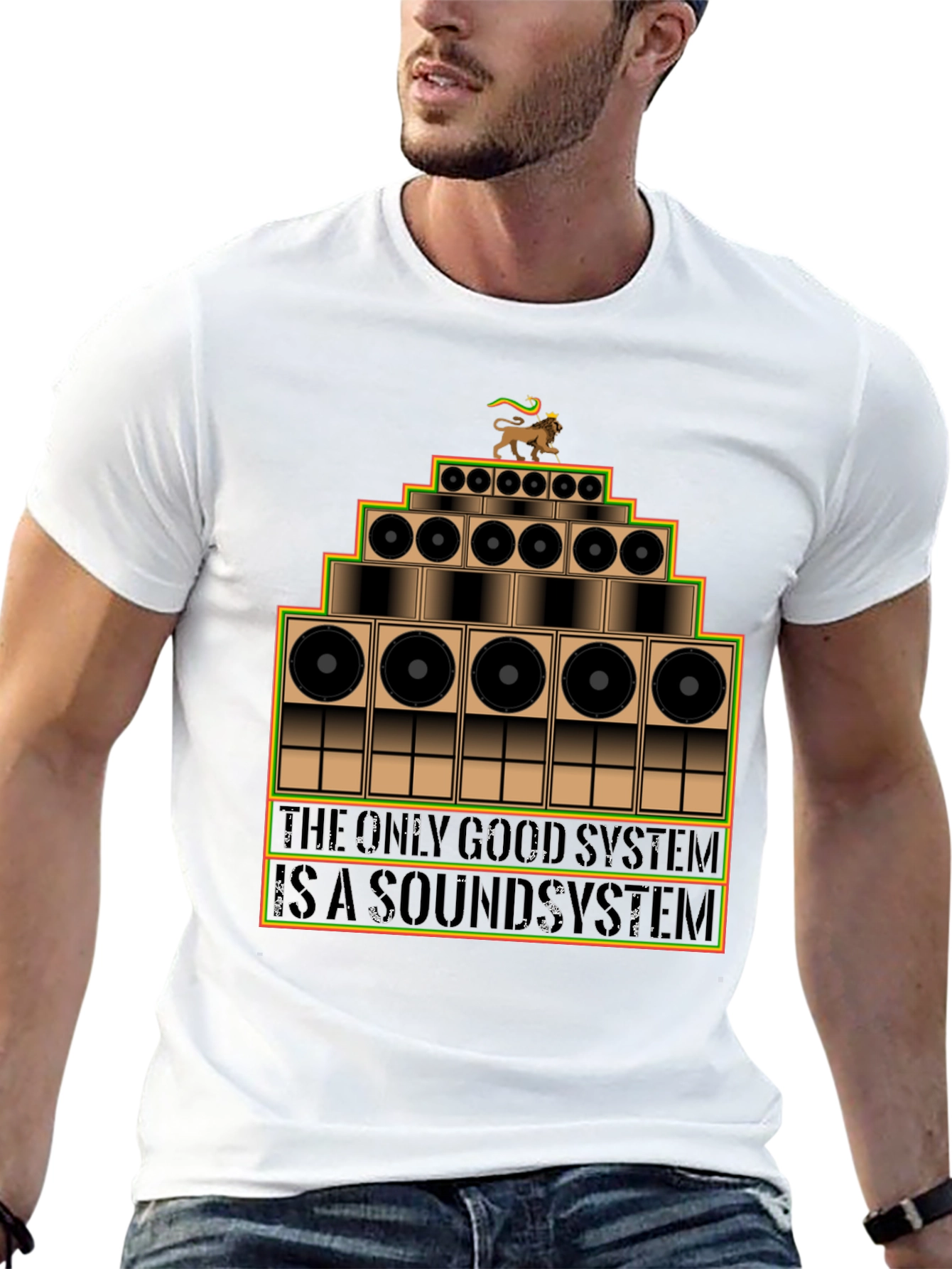 Rasta Sound System Graphic Tee