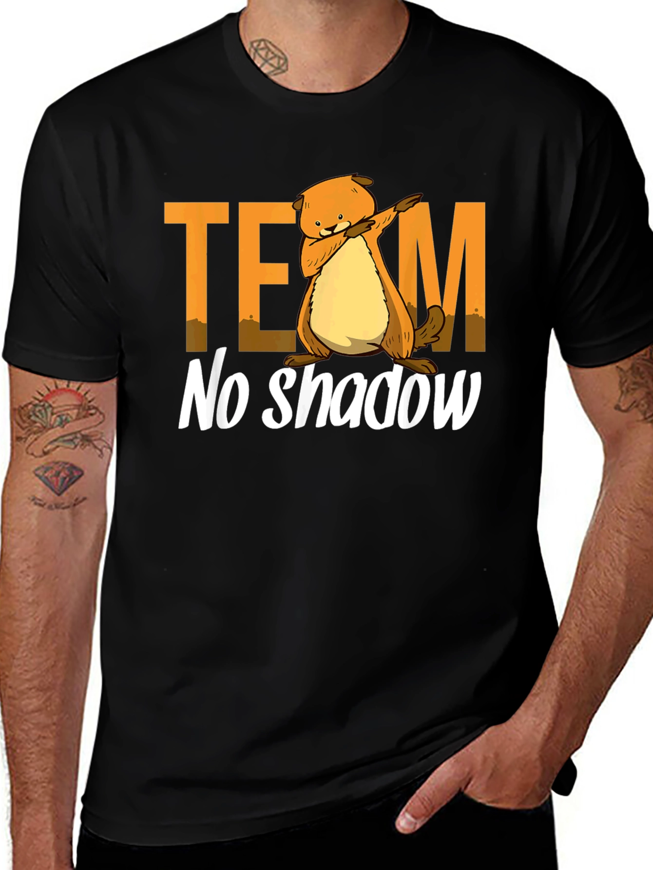 Team No Shadow Dab Otter T-Shirt