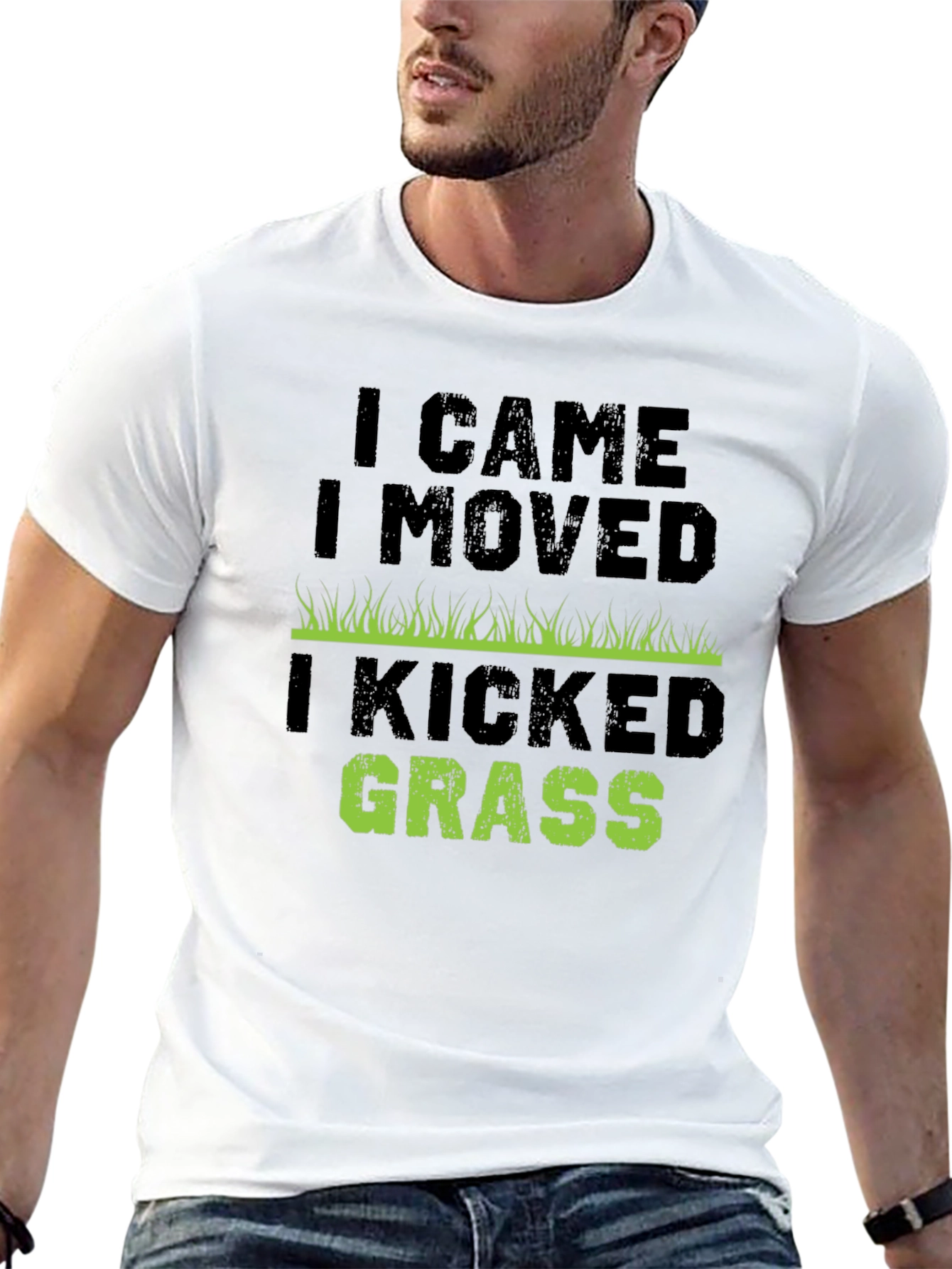 I Came I Moved I Kicked Grass T-Shirt