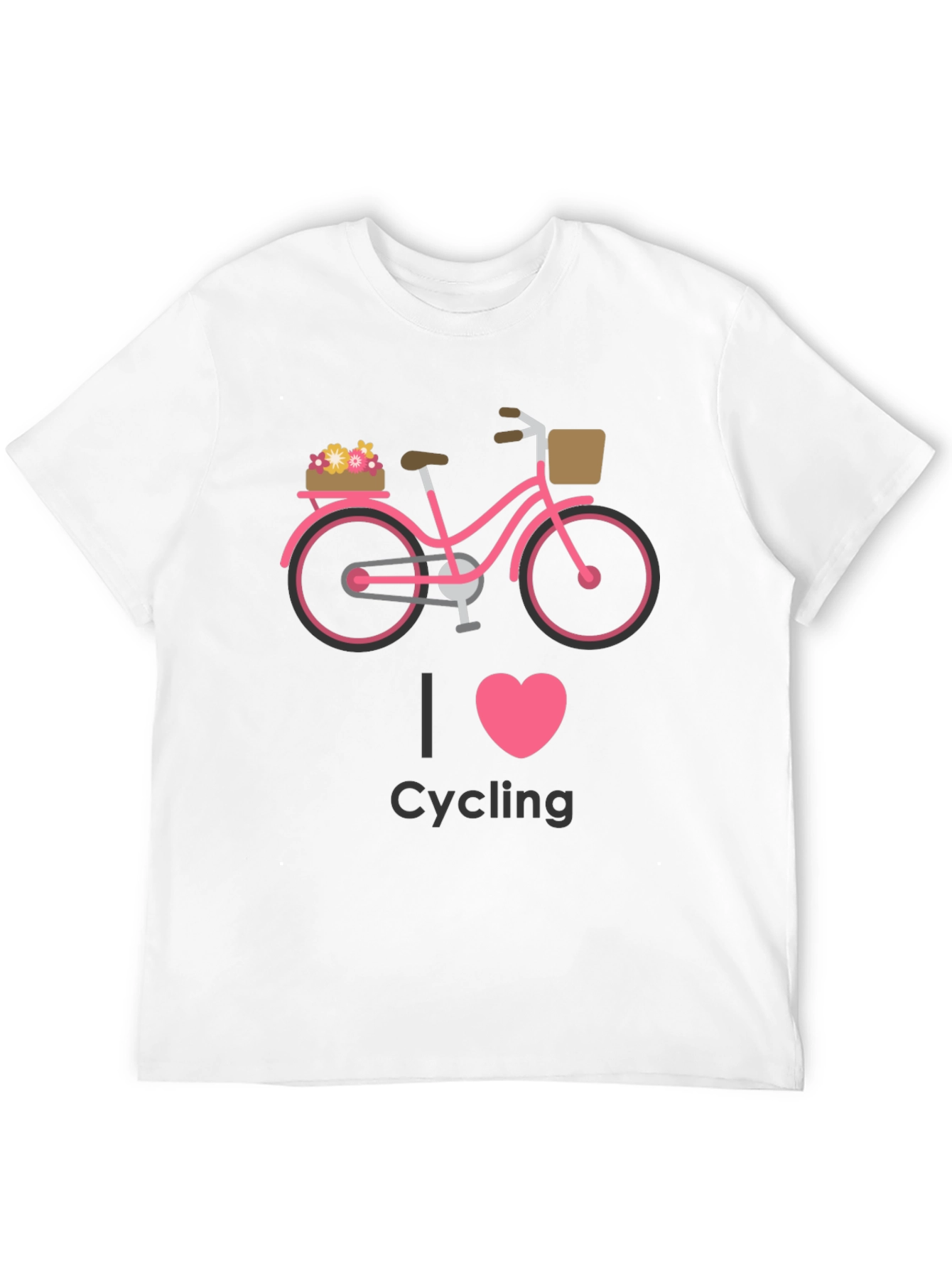 I Heart Cycling Graphic Tee