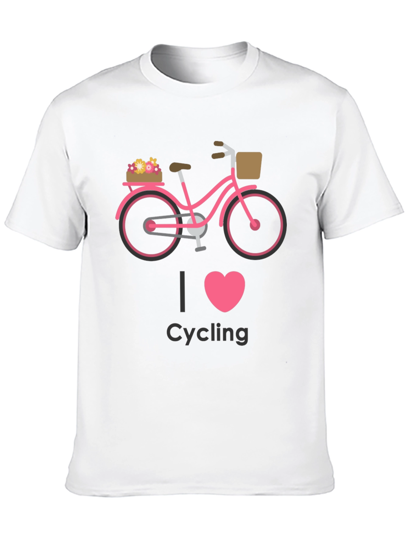I Heart Cycling Graphic Tee