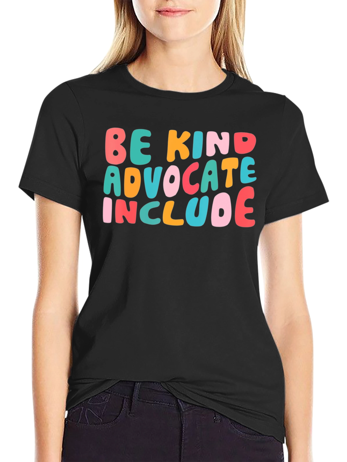 Be Kind Advocate Include Graphic Tee