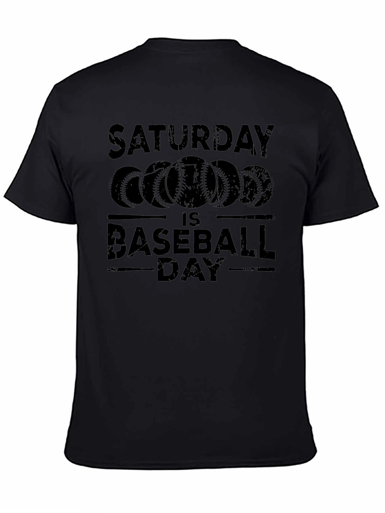 Saturday Baseball Day Graphic Tee