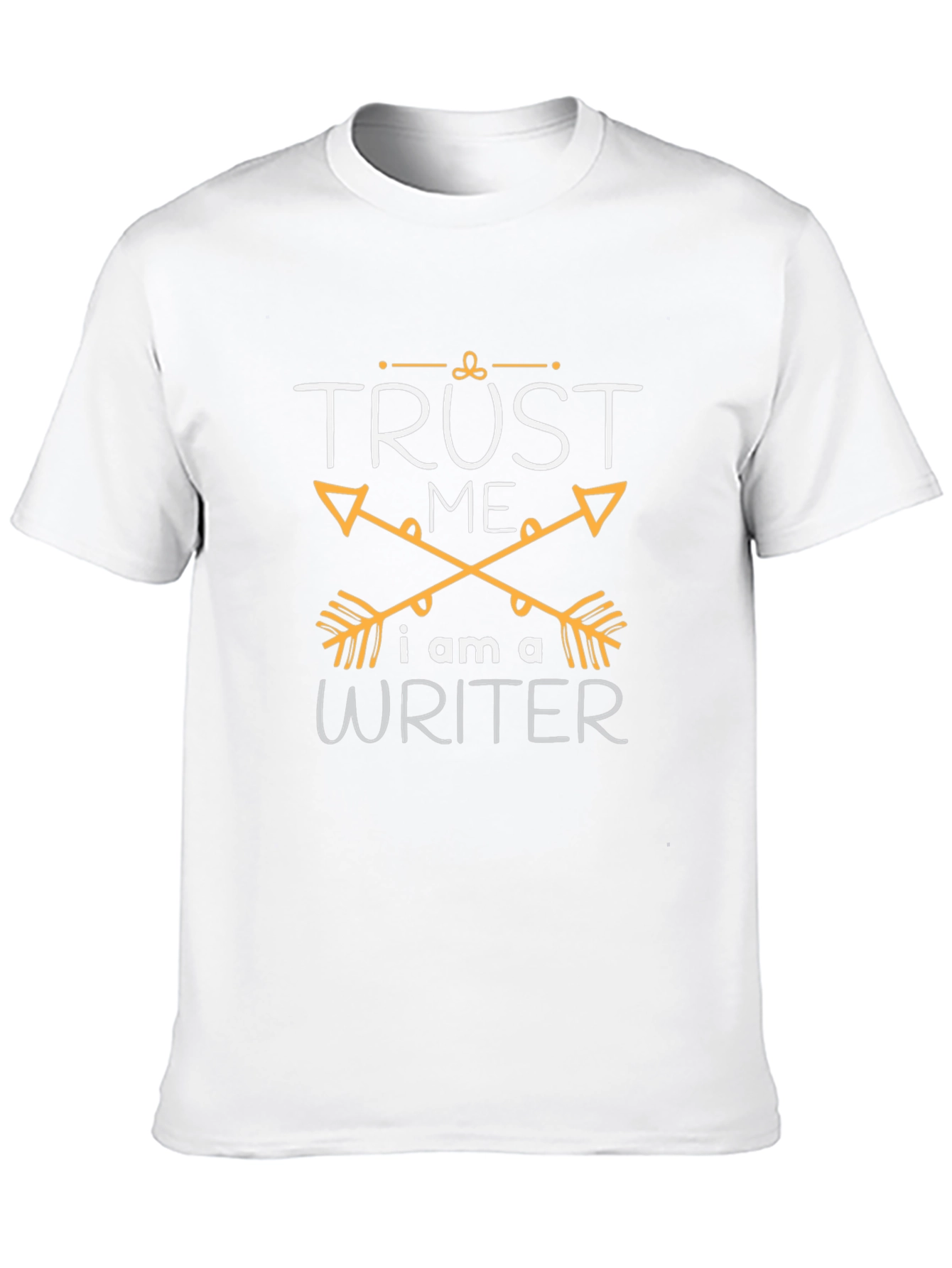 Trust Me Im A Writer Graphic Tee - Black